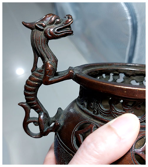 เตากำยาน ที่จุดกำยาน ของตกแต่งบ้านสไตล์จีน