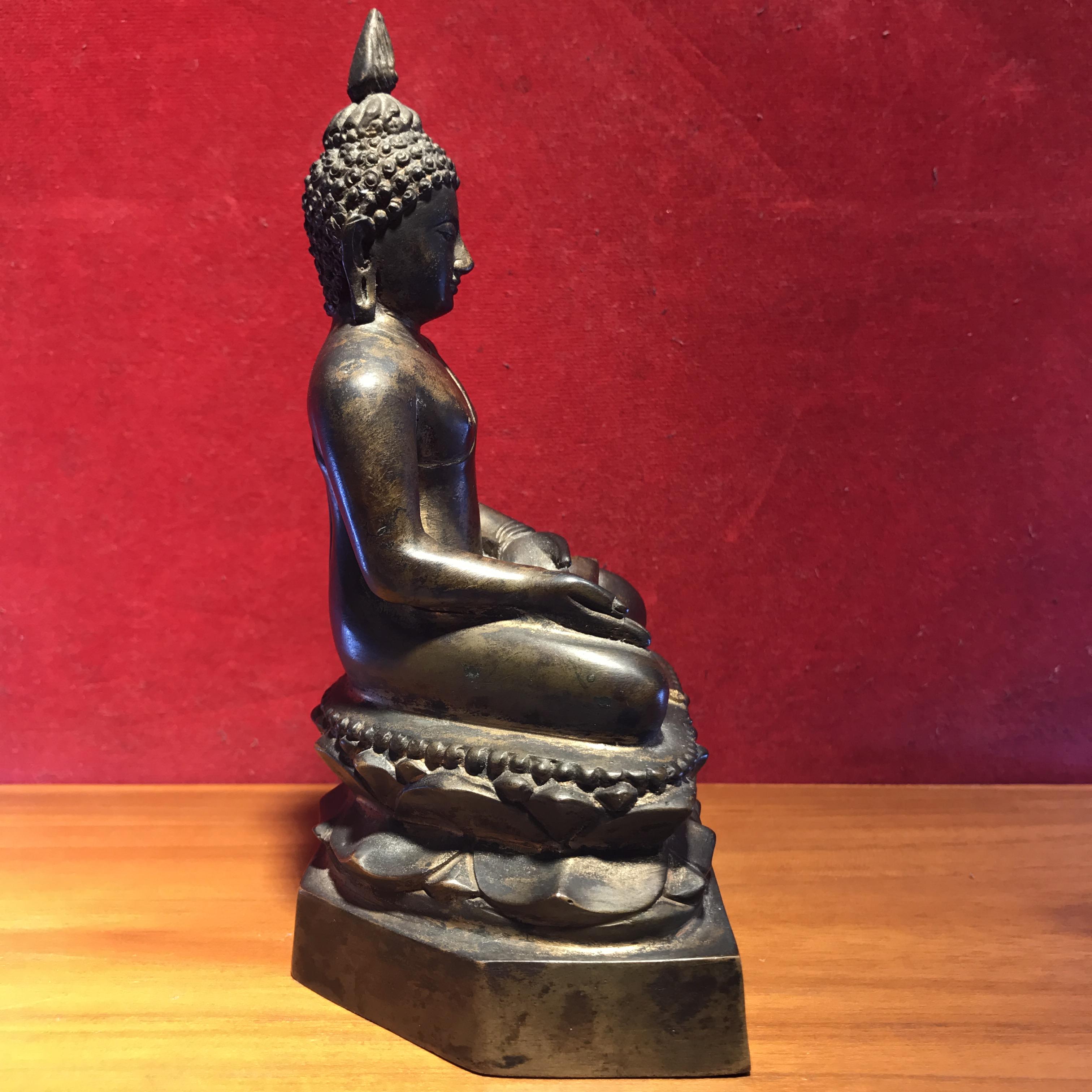 พระไพรีพินาศ เนื้อสัมฤทธิ์ วัดบวรฯ ปี พ.ศ. 2544 หน้าตัก3นิ้ว