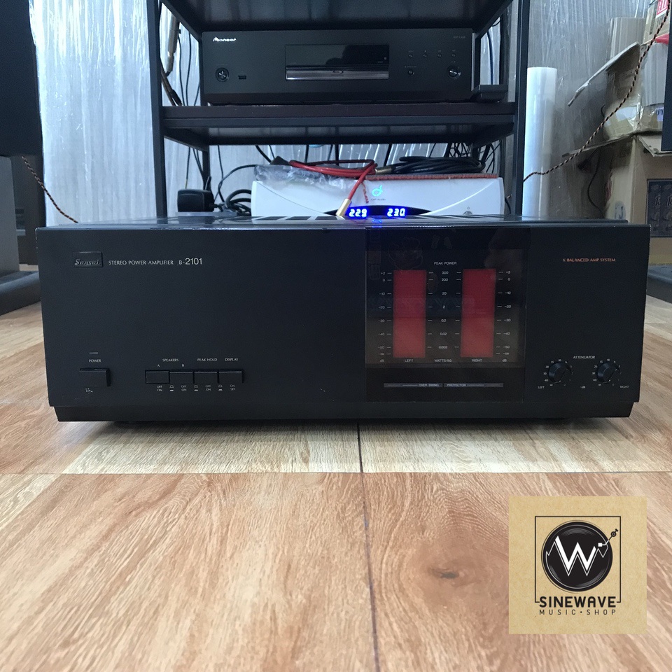 Power Amp ยี่ห้อ Sansui รุ่น B-2101 (Made in Japan)