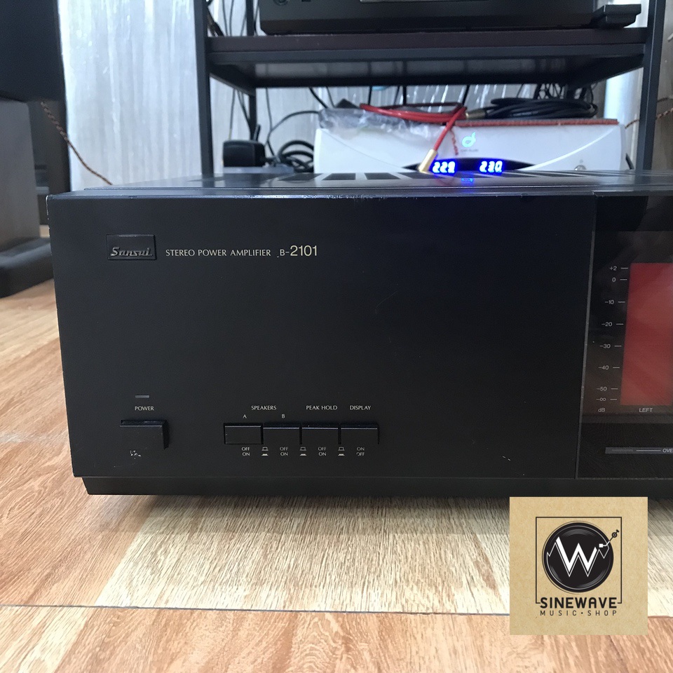 Power Amp ยี่ห้อ Sansui รุ่น B-2101 (Made in Japan)