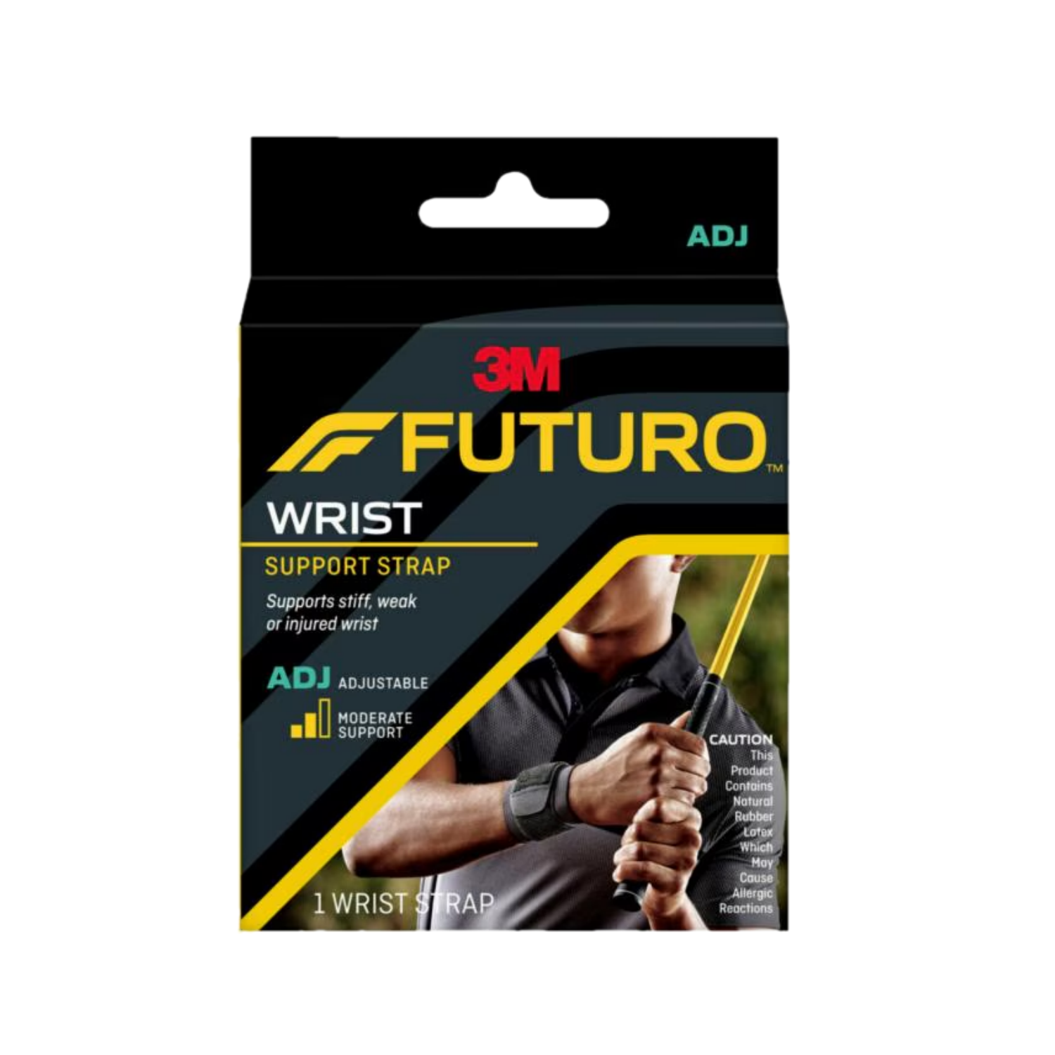Futuro wrist support strap พยุงข้อมือปรับกระชับได้ - สีดำ