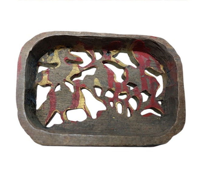 ไม้แกะสลักเก่า ขนาดเล็ก ขายแยก