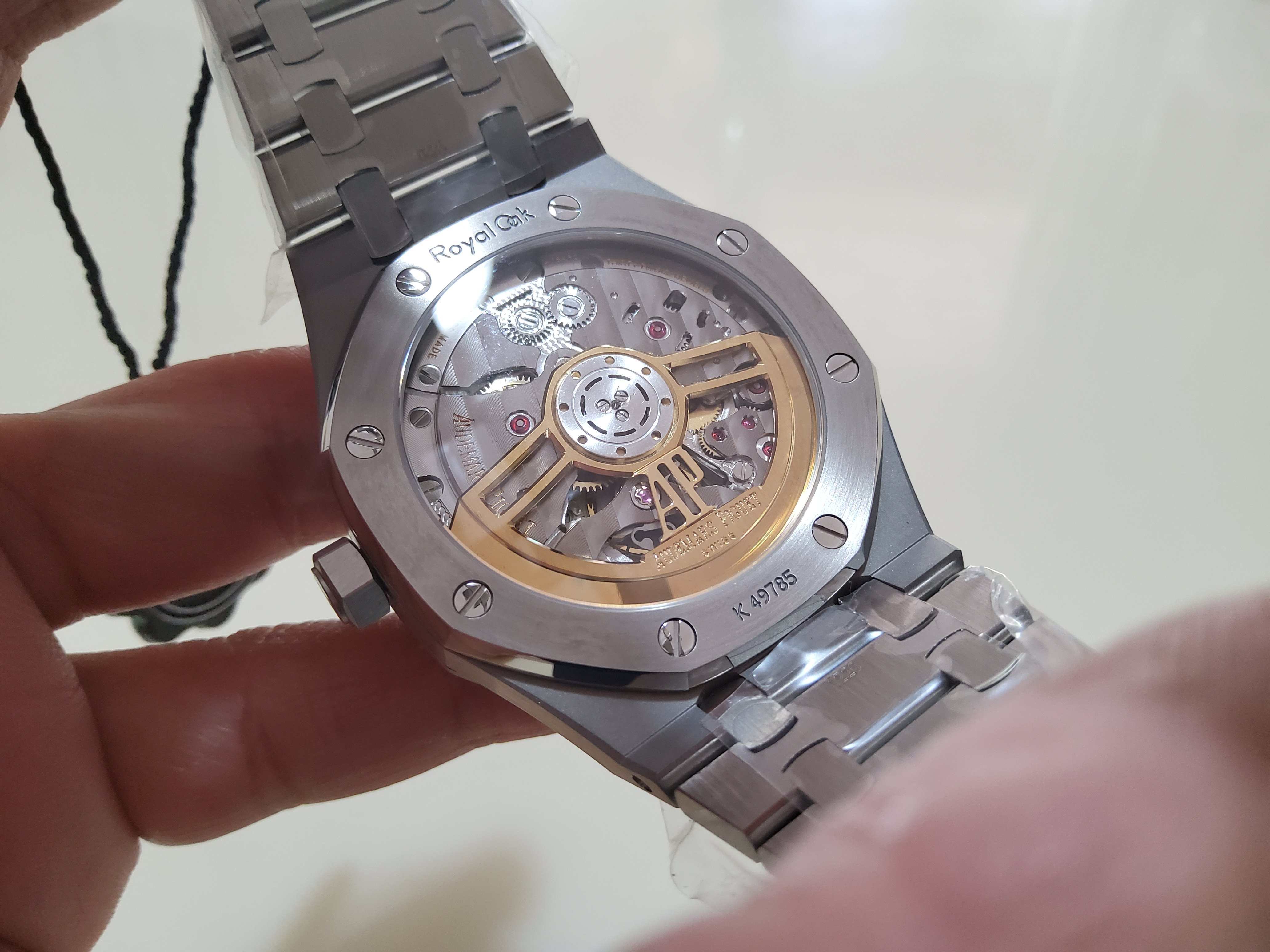PRE-ORDER AP ROYAL OAK 15500 ST BLUE (41MM.)