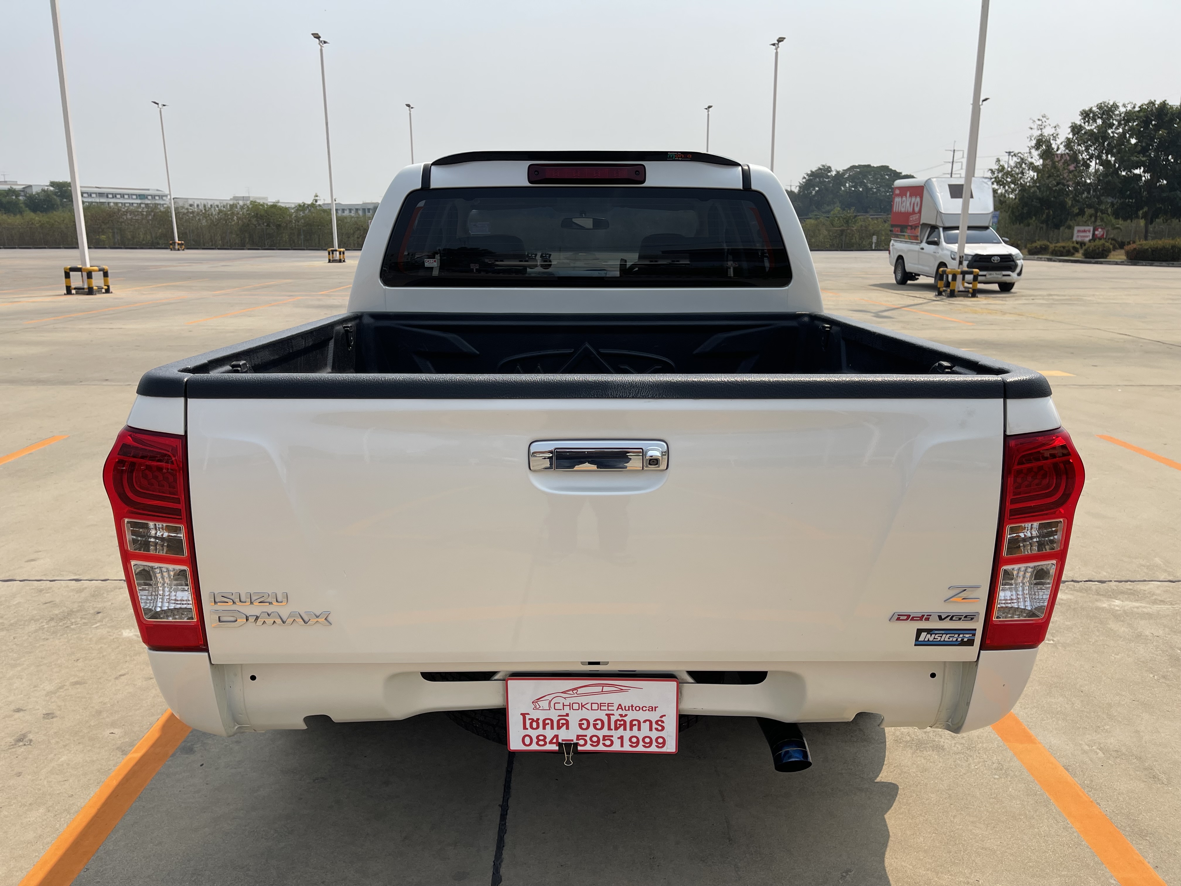 Isuzu Dmax All New 4ประตู Hilander 2.5 Vgs Z Dvd 2015 ขาวมุก