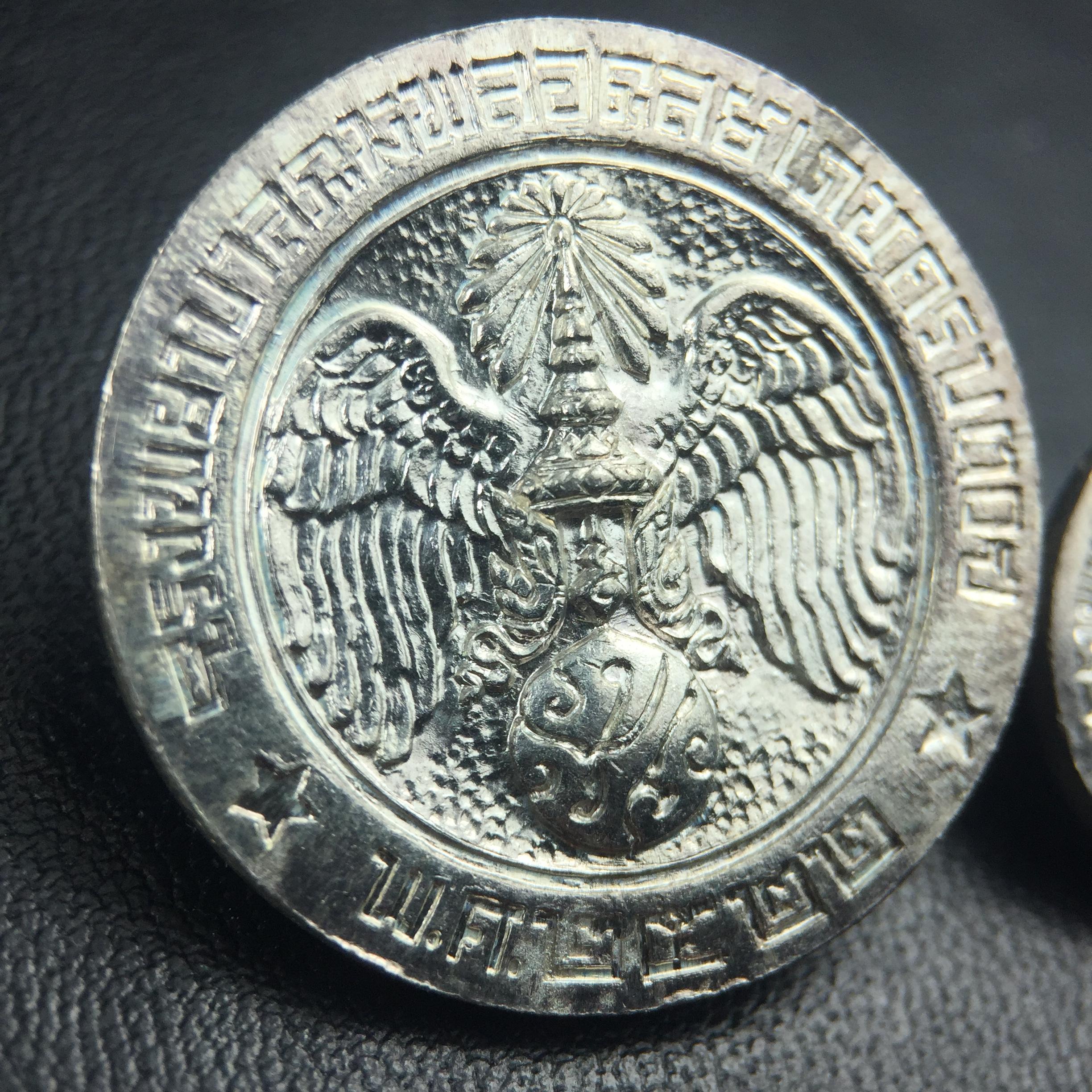 เหรียญพระบรมรูปคุ้มเกล้า รพ.ภูมิพล ปี2522 เนื้อเงิน พิมพ์ใหญ่+พิมพ์เล็ก(1ชุด รวม 2เหรียญ ครบชุดเนื้อเงินหายาก) คัดสภาพสวยเดิม(ในหลวงรัชกาลที่9 ทรงจุดไฟพระฤกษ์และเททอง พิธีใหญ่)ยอดนิยมหายาก