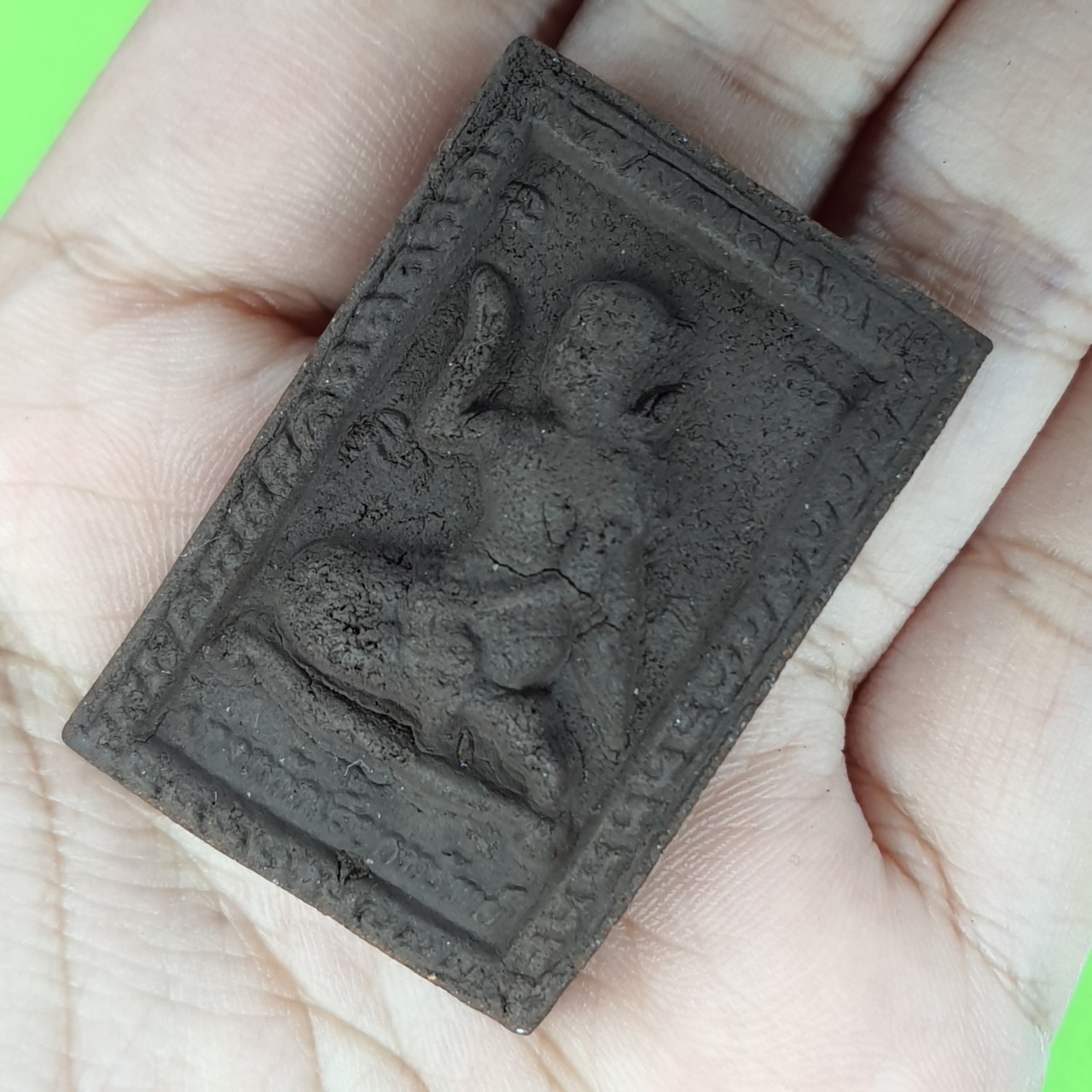 พระเครื่อง พระสีวลี หลัง นางกวัก เนื้อแร่เหล็กน้ำพี้ พระเครื่องพระสีวลี พระสีวลี ห้อยคอ พระสีวลีแท้ พระสีวลี แขวนคอ พระสิวลี พระแท้