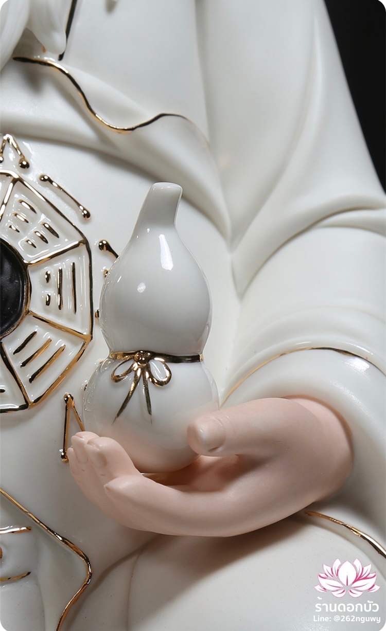 ไท้แปะกิมแช้ ไท้ไป่จินซิน เทพเจ้าแห่งดาวศุกร์ ปางประทับนั่งบัลลังก์ ขนาด 14/16 นิ้ว