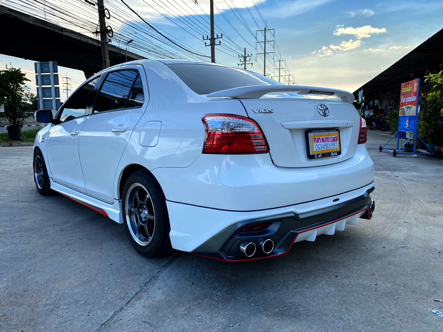 Toyota Vios 2007 to 2012 body kits by Amotriz