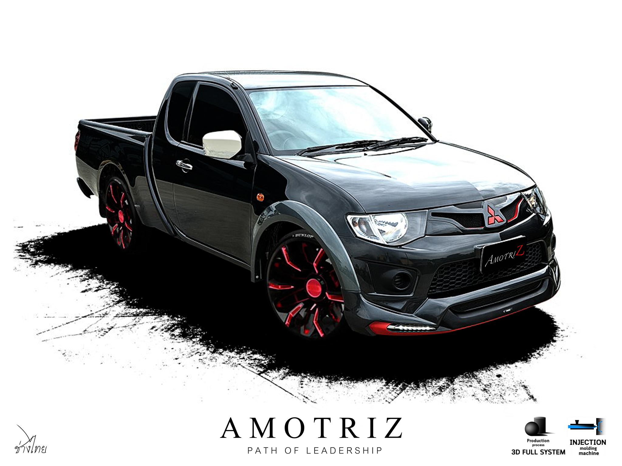 Mitsubishi Triton 2008 - 2014 bodykits by Amotriz