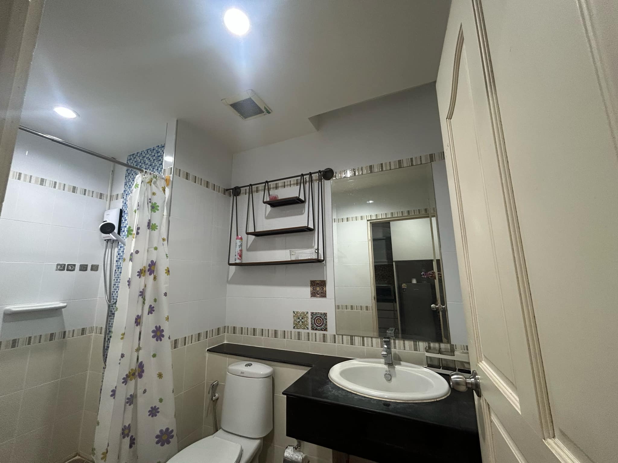 For Rent : Samkong, Phanason Green Place Condo, 1 bedroom, 1st flr.