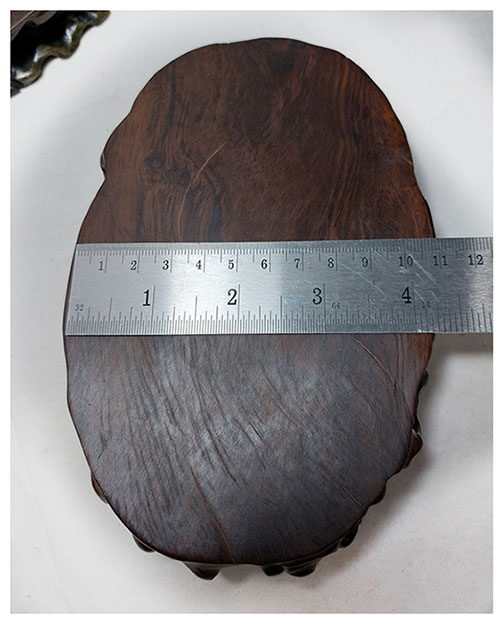 ฐานหรือกี๋ไม้สไตล์จีน ทรงรากไม้ ทรงรี ราคาเริ่ม