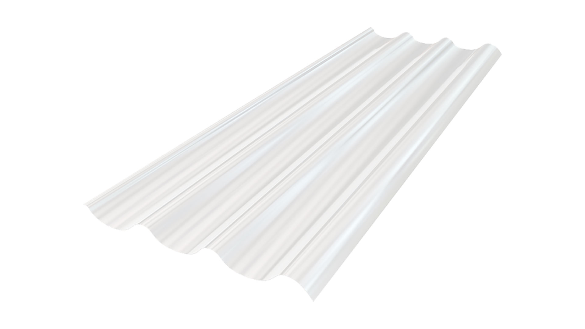 แผ่นโปร่งแสง เอสซีจี เคิฟลอน 55X120X0.12 ซม. ขาวขุ่น