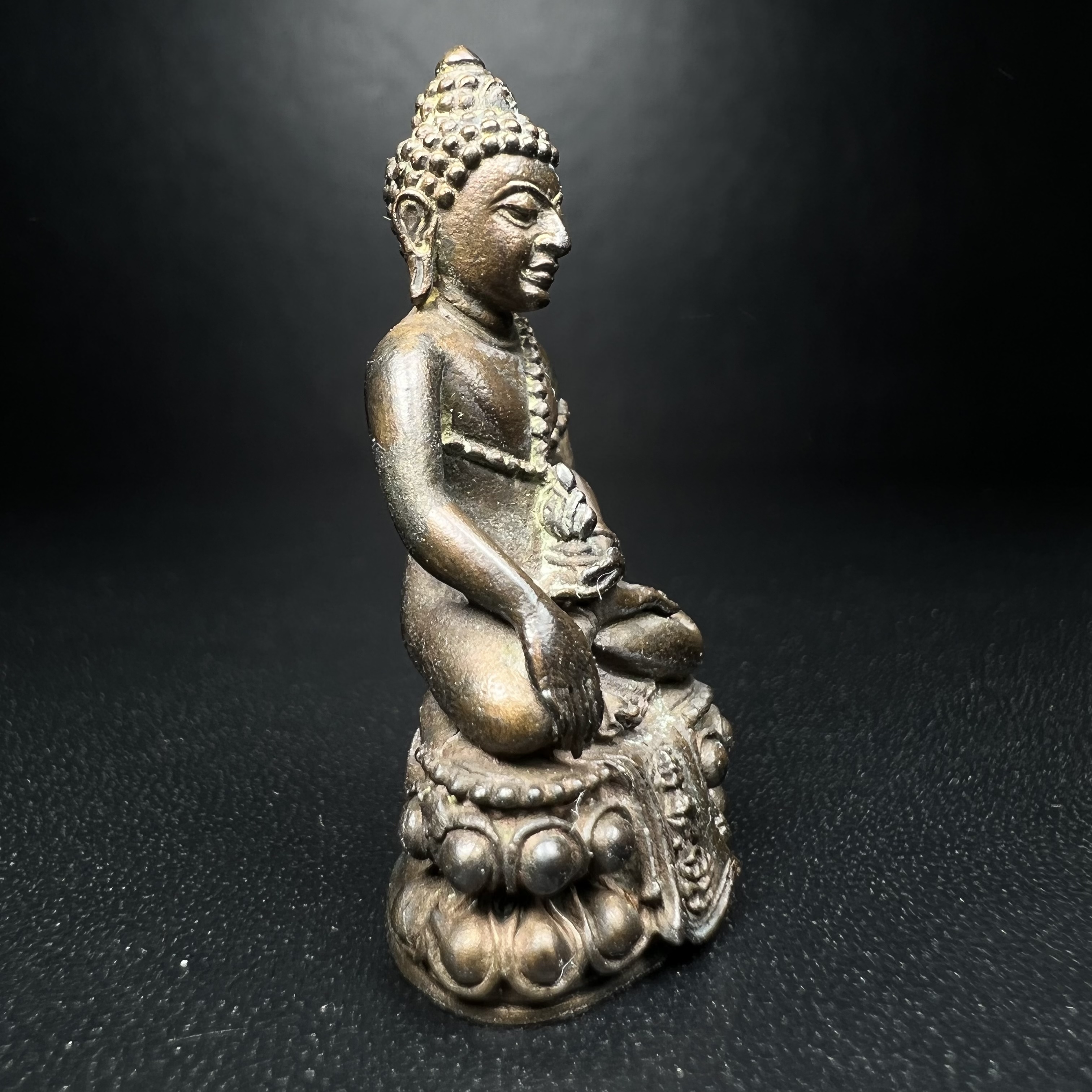 พระกริ่งศิรากาศ ภปร.(วัตถุมงคล"คุ้มเกล้าฯ") โรงพยาบาลภูมิพล เนื้อนวโลหะพิมพ์หน้าไทย (ในหลวงรัชกาลที่9เสด็จเททอง)(พิธีใหญ่)(นิยม)