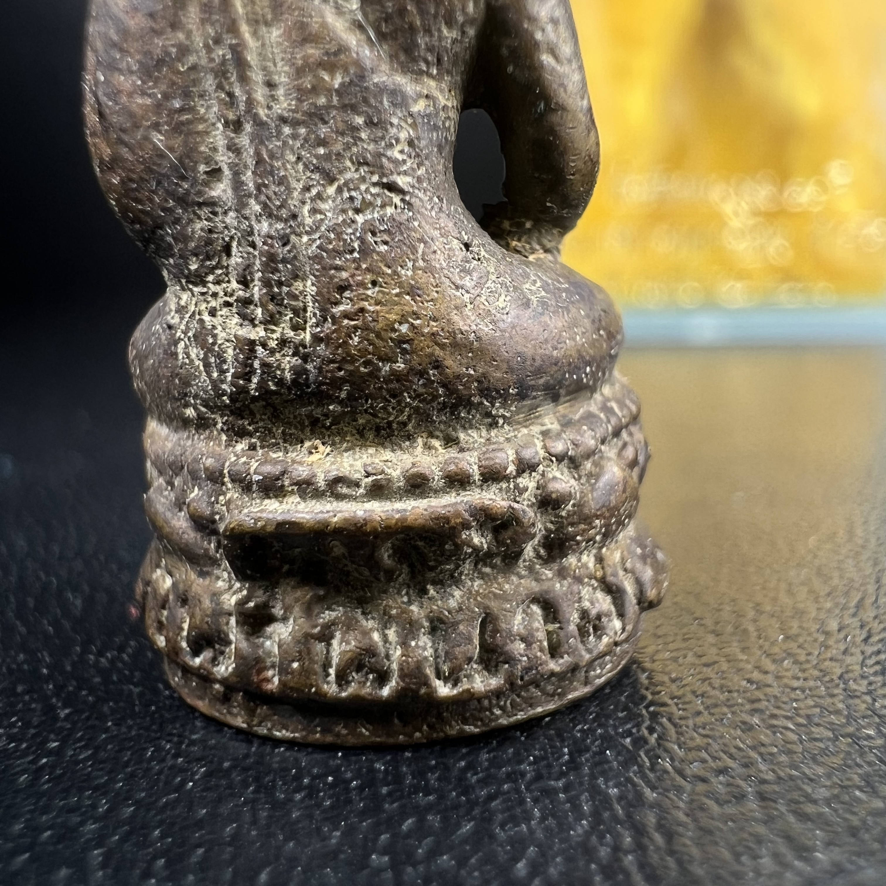 พระกริ่งไพรีพินาศ วัดบวรนิเวศ ปี2530 เนื้อทองผสม ที่ระลึกครบรอบ30ปี ธนาคารทหารไทย (มีส่วนผสมของชนวนเก่าของไพรีพินาศรุ่นแรก)อานุภาพยิ่งใหญ่ กำราบศัตรูพ่ายสิ้น พระไพรีพินาศ