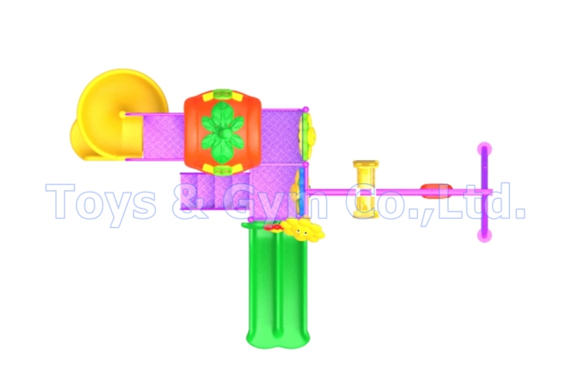 เครื่องเล่นสนามกลางแจ้ง ชุดบ้านการ์ตูน Cartoon House Series