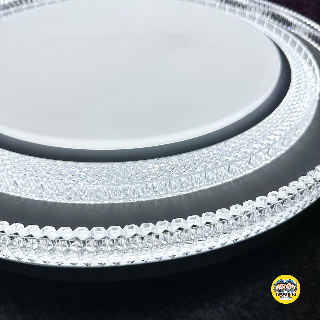 HIET 4501 โคมซาลาเปา โคมไฟเพดาน 36w 70w โคมไฟ LED โคมเพดาน เปลี่ยนแสงได้ 3แสง