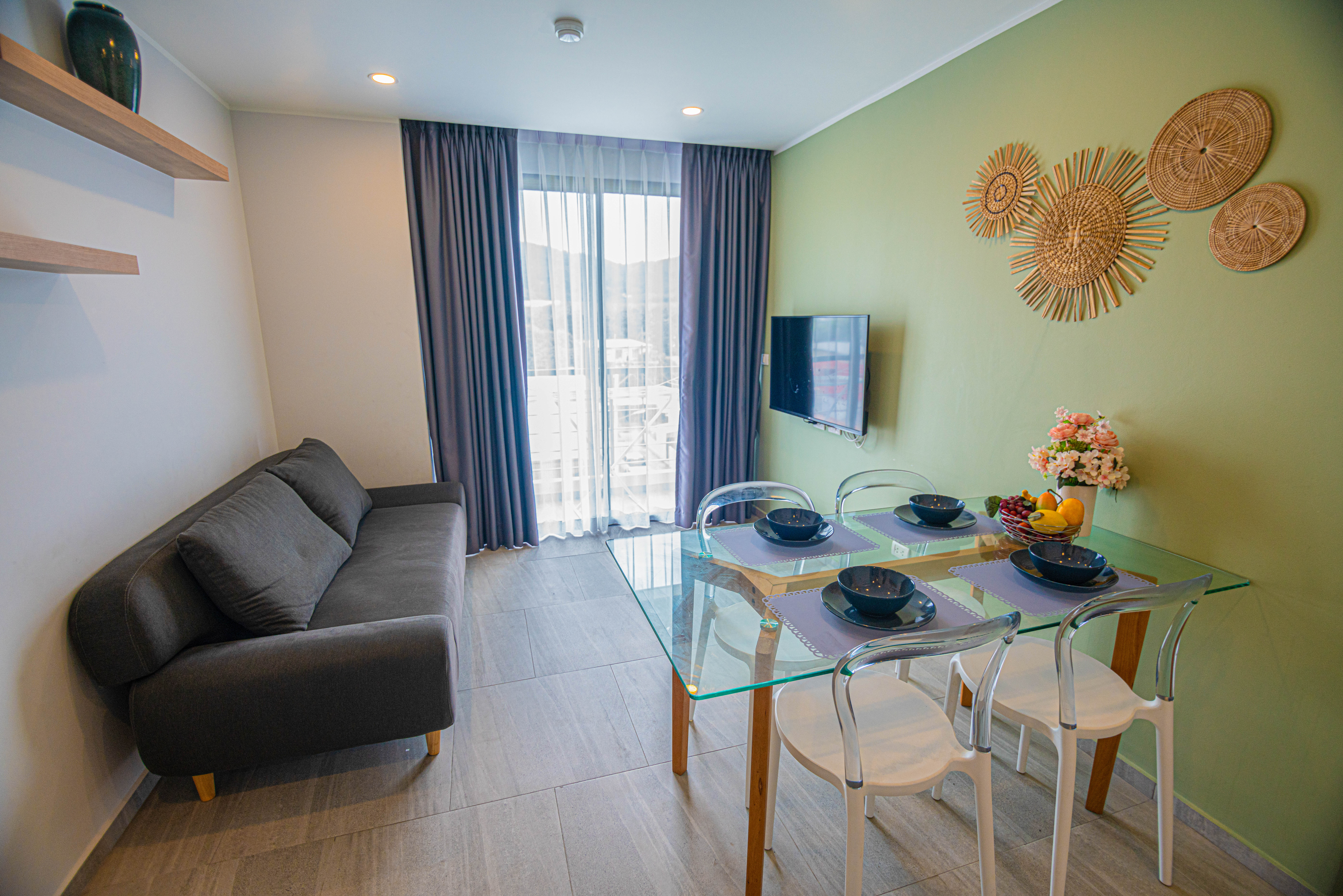 For Rent : Condo in Chalong area III, 2 Bedroom 2 Bathroom, 5th flr.