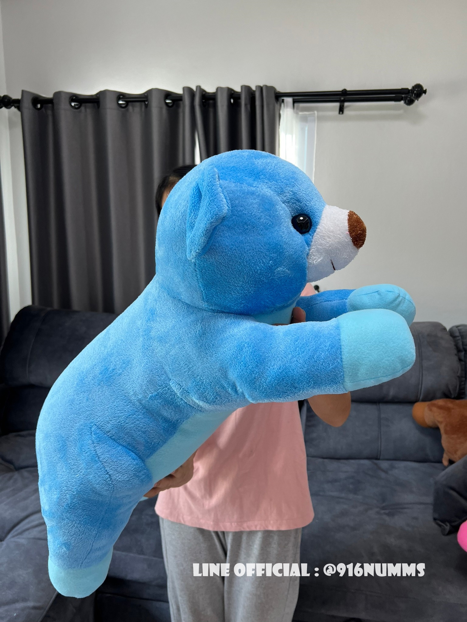 ตุ๊กตาน้องหมีหมอบ