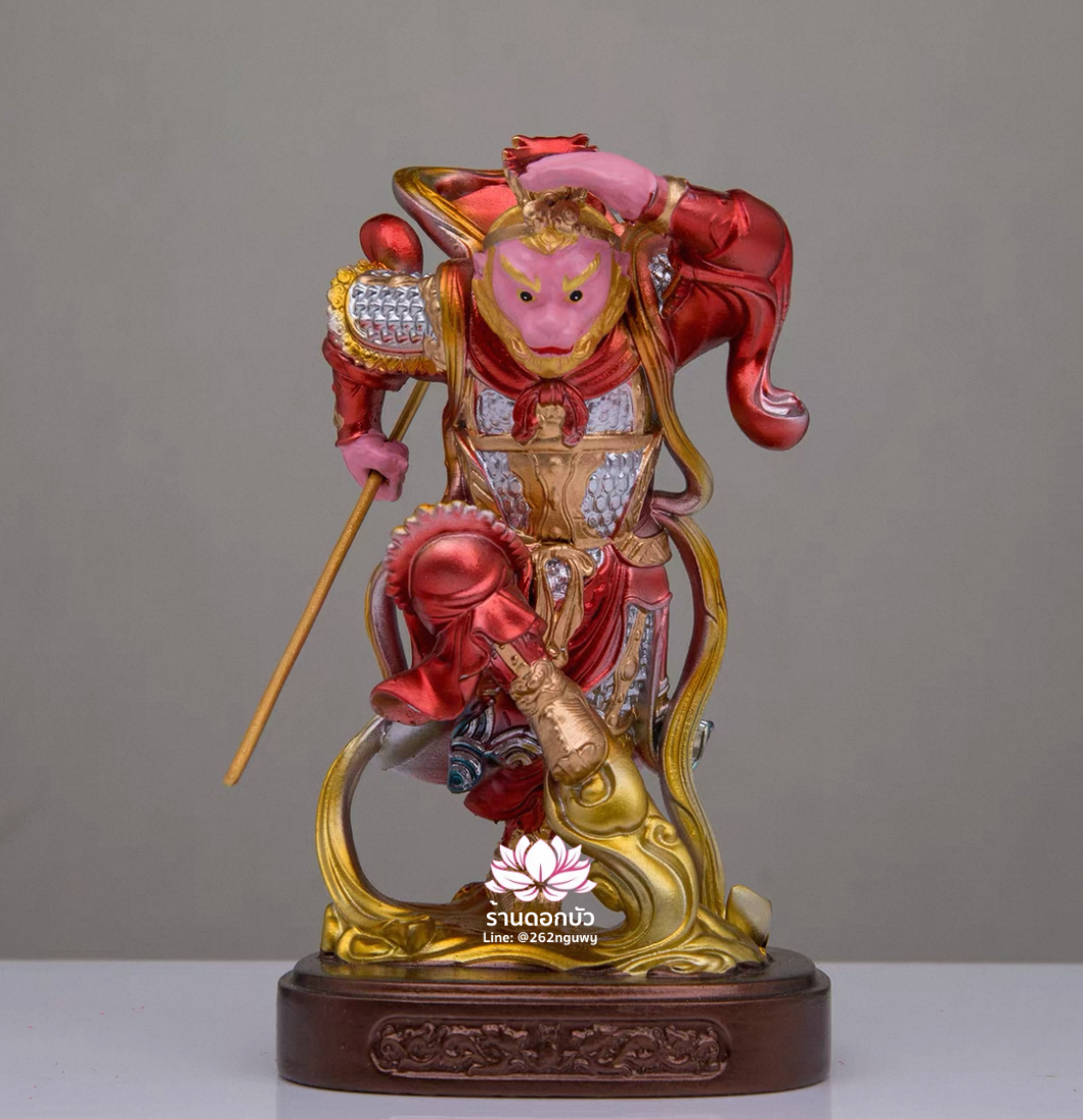 องค์พระขนาดเล็ก สำหรับบูชาหรือวางหน้ารถ งานเรซิ่น ขนาด 4 นิ้ว เช่าบูชา Line: @262nguwy