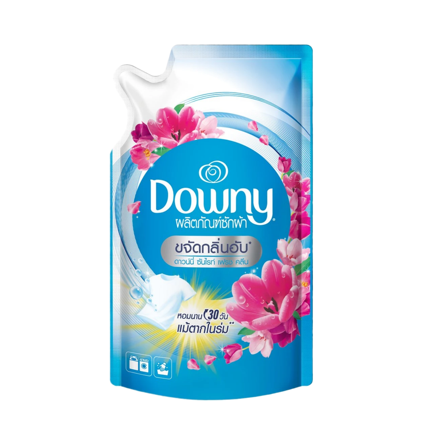Downy ดาวน์นี่ น้ำยาซักผ้าสูตรน้ำ ซันไรส์ เฟรช คลีน 550 มล.