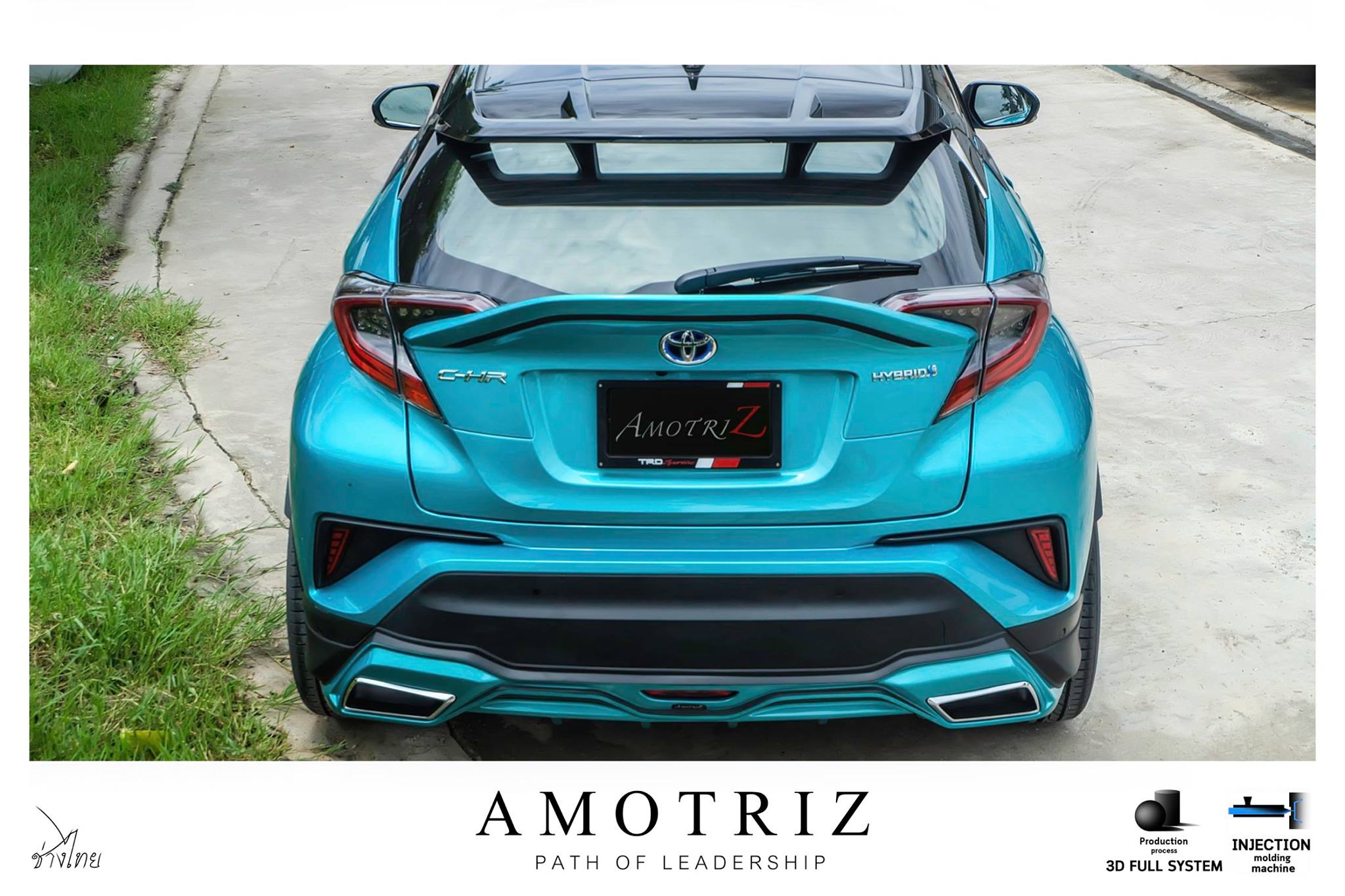 Toyota C-HR Space 2018 body kits by Amotriz