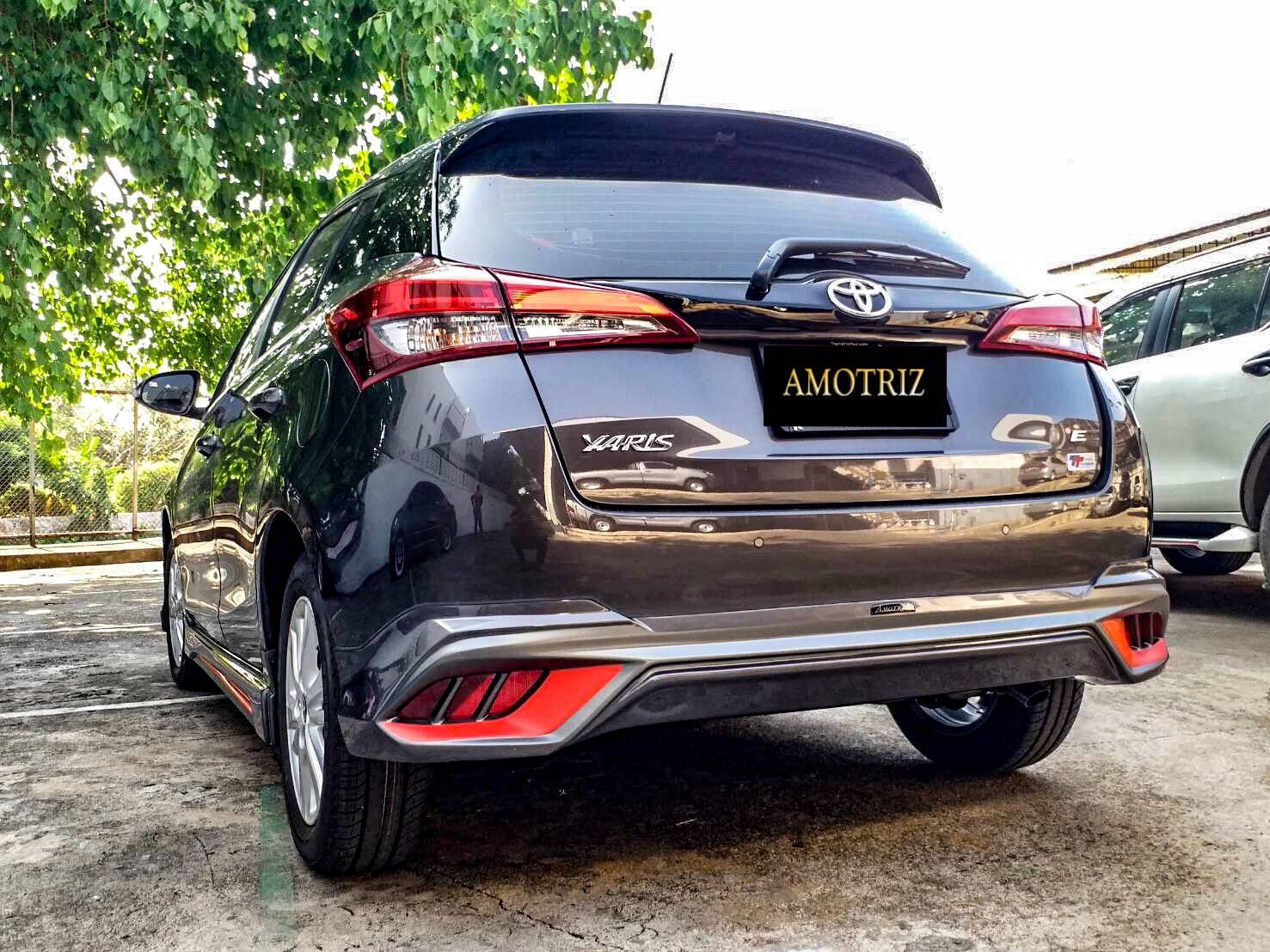 Toyota Yaris ATIV hatchback and sedan bodykits by Amotriz