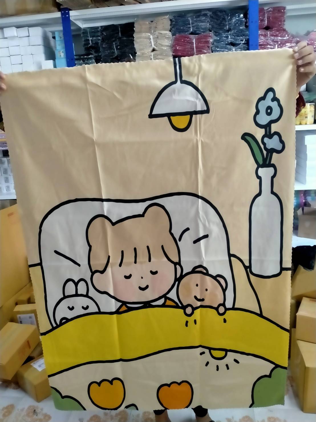 ผ้าม่านลายการ์ตูน