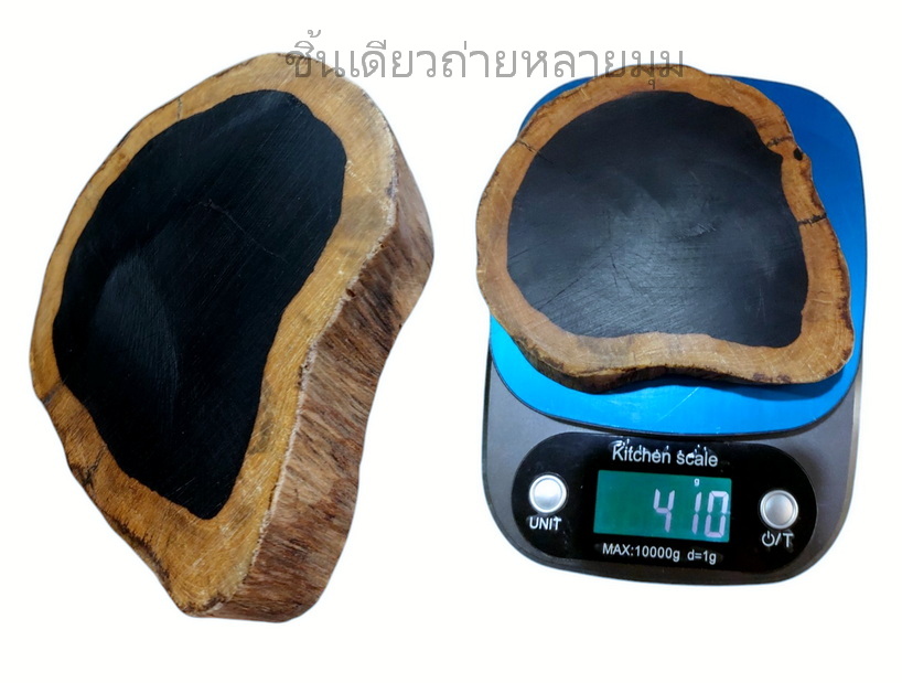 ฐานไม้มะเกลือแอฟริกันหนา3cm รูปแบบธรรมชาติ-BPT280-