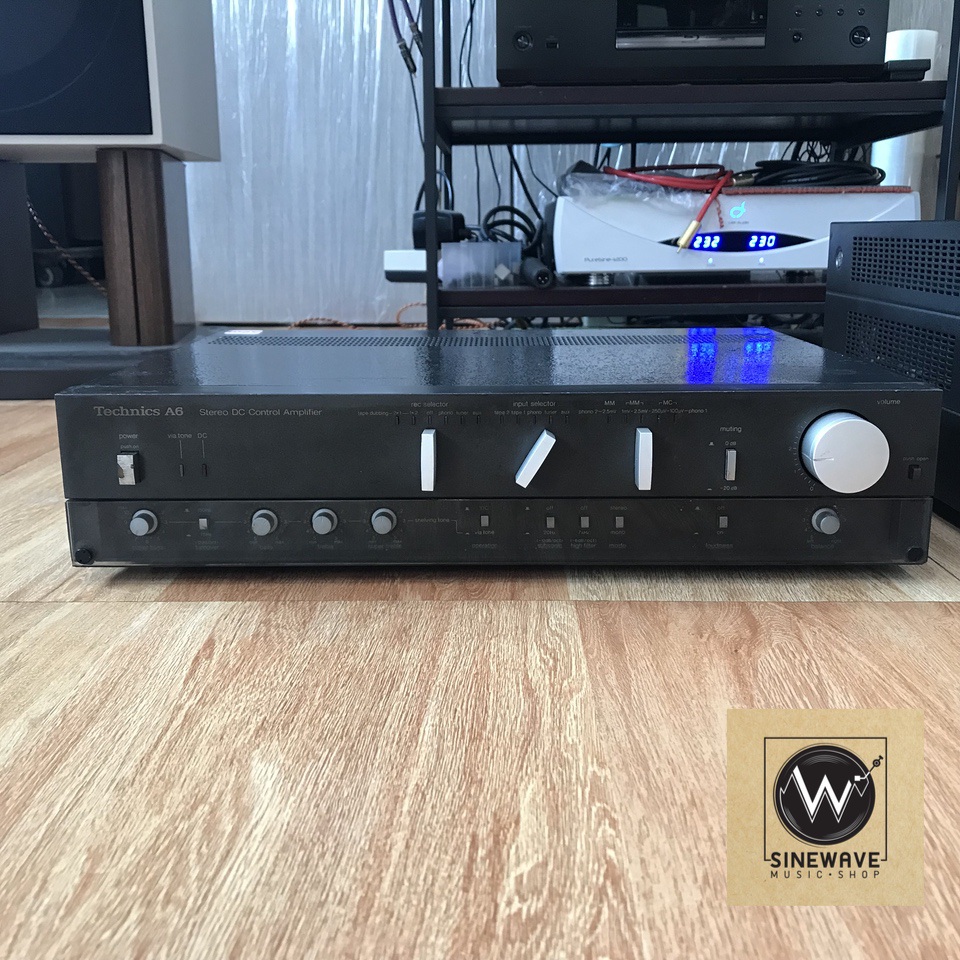 Pre + Power ยี่ห้อ Technics รุ่น SU-A6 + SE-A5 (Made in Japan)