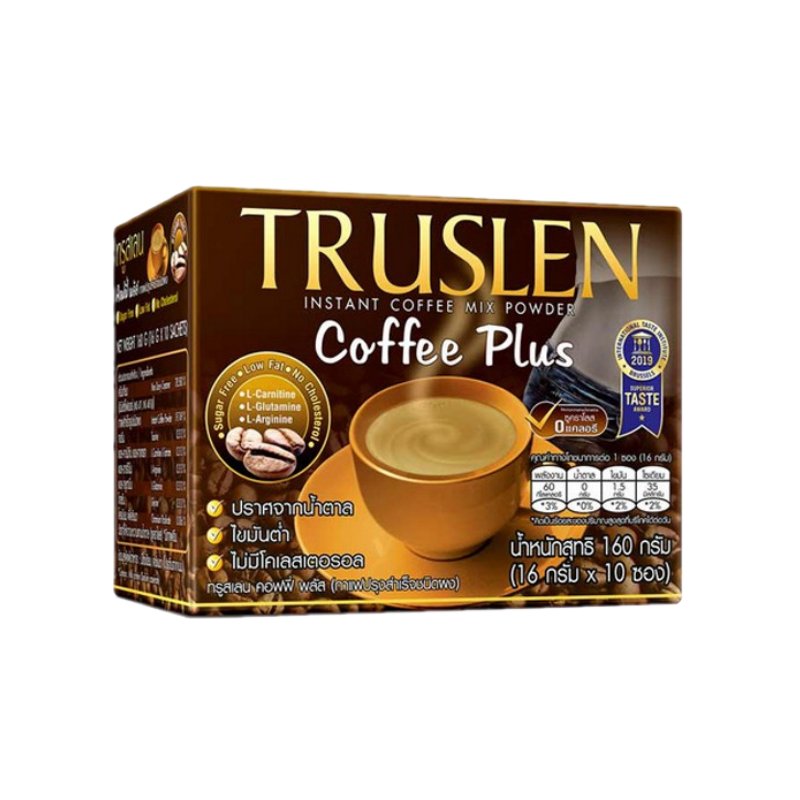 กาแฟทรูสเลน Truslen Plus (ดั้งเดิม) 10 ซอง