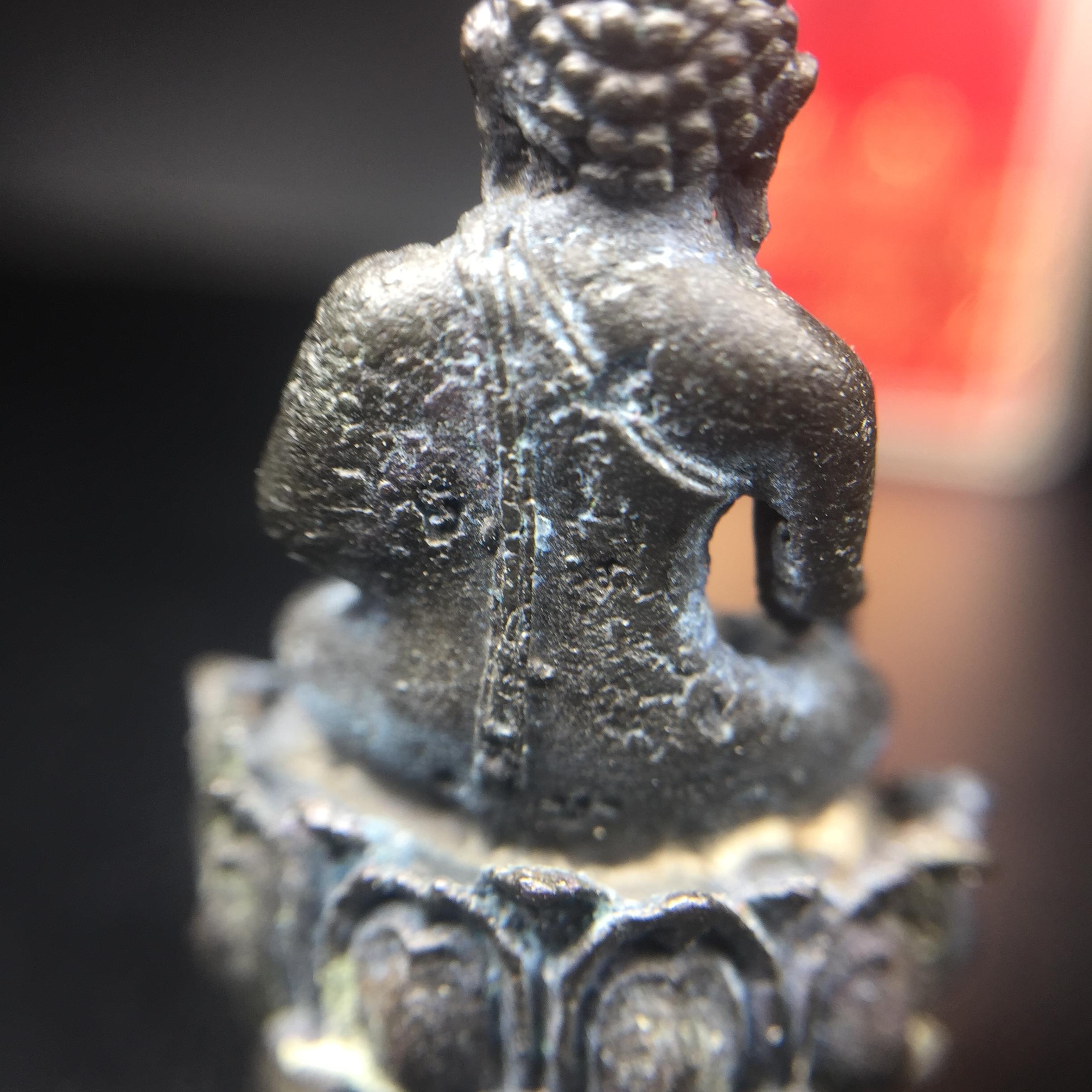 พระกริ่งบุพพาภิมงคล วัดบุพพาราม ปี2519 เนื้อนวโลหะ(***พระดีที่พ่อสร้างและพระราชทานนาม***)(ในหลวง ร.9 เสด็จเททอง)