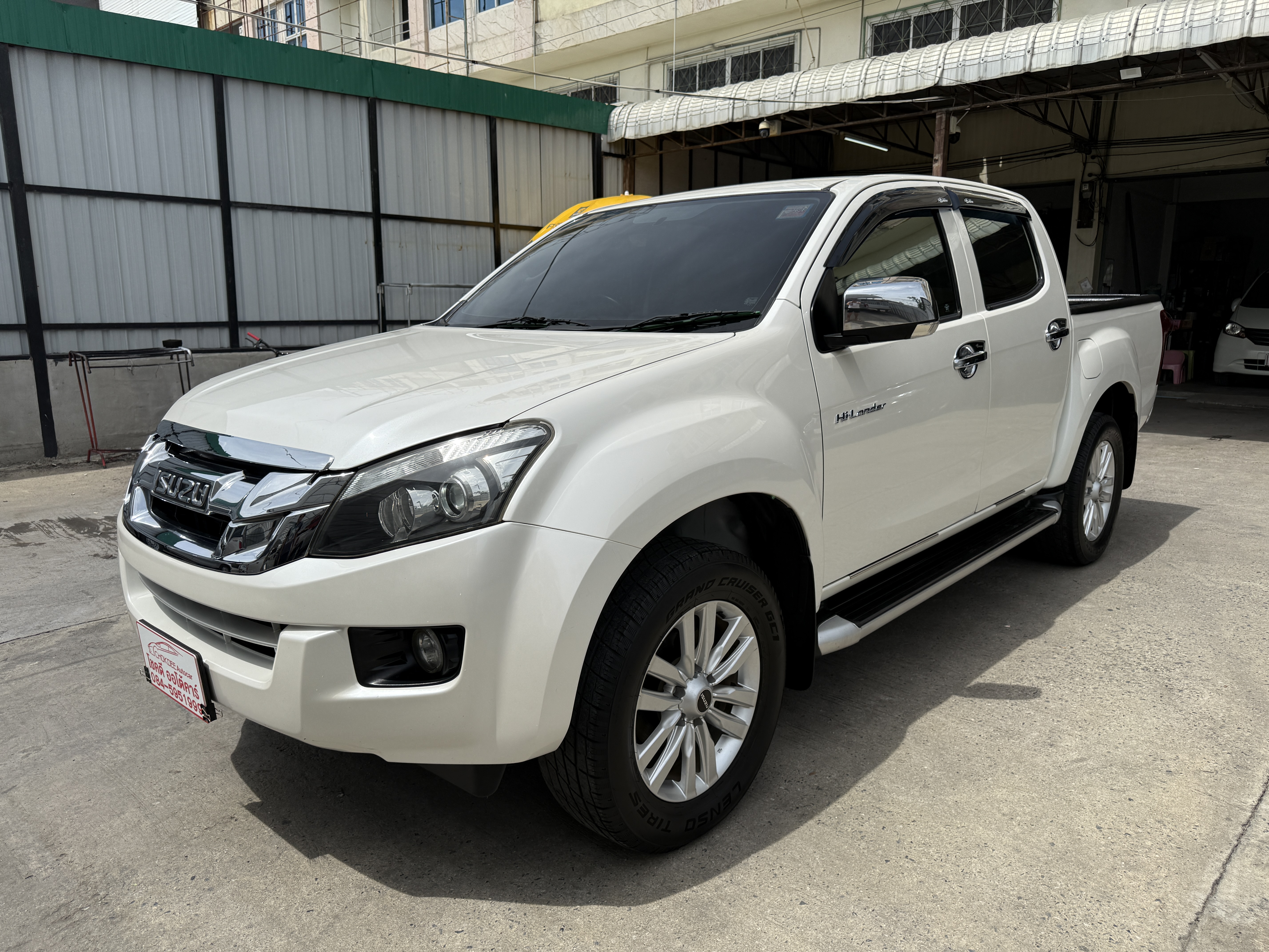 Isuzu Dmax All New 4ประตู Hi-Lander 3.0 Vgs Z Prestige Navi 2013 ขาวมุก