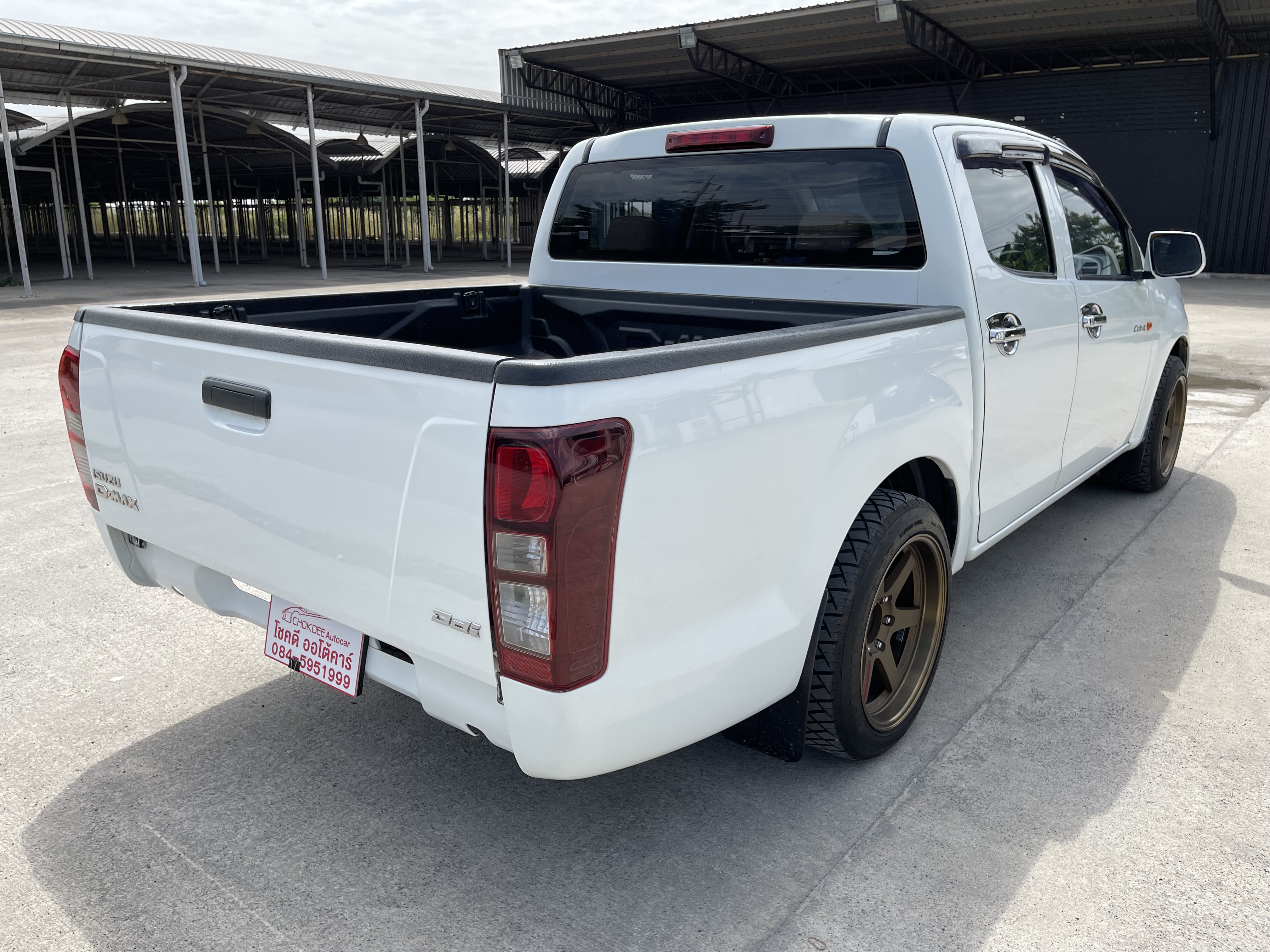 Isuzu Dmax All New 4ประตู 2.5 S 2014 ขาว