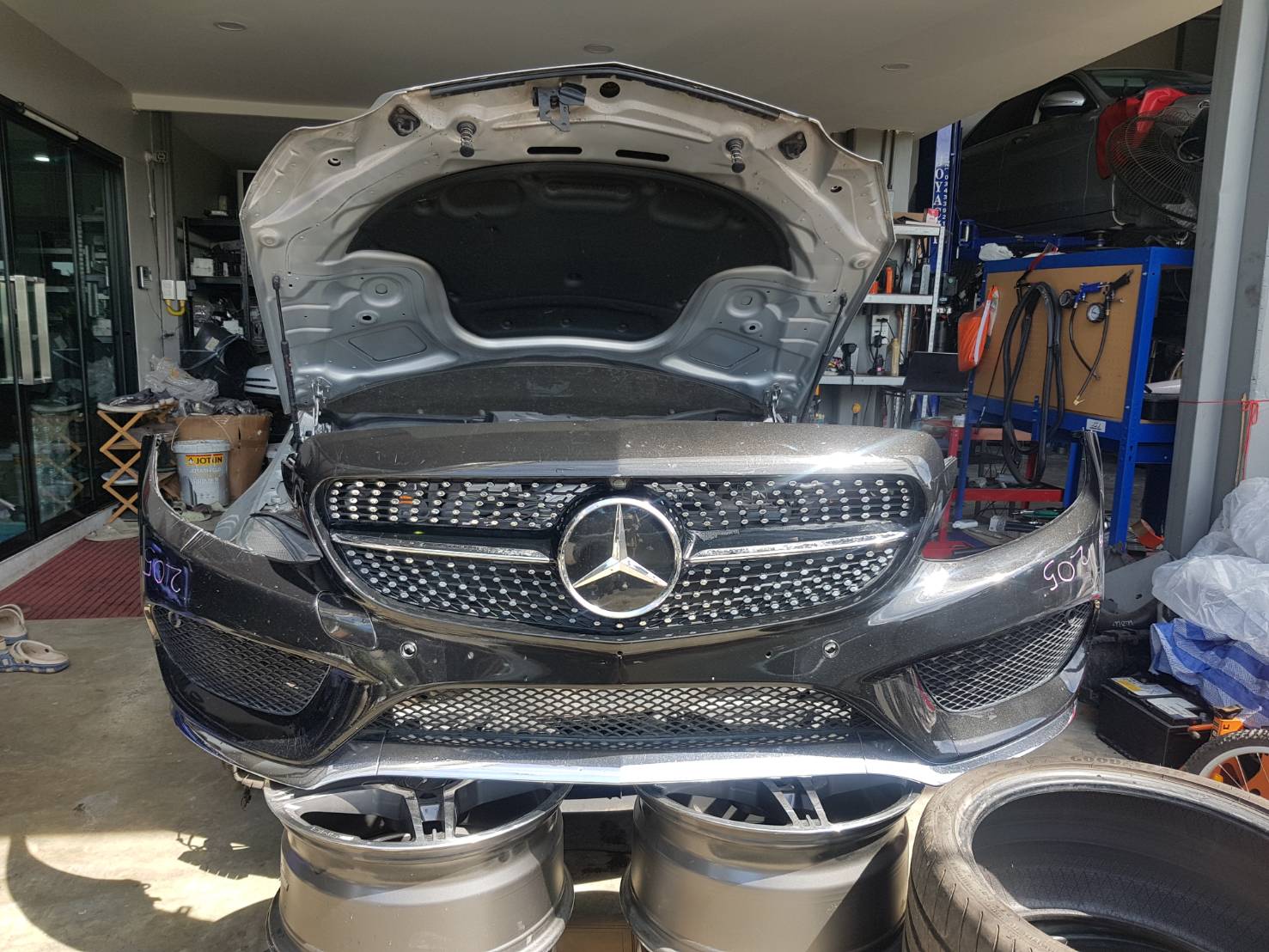 กันชนหน้าW205 AMG