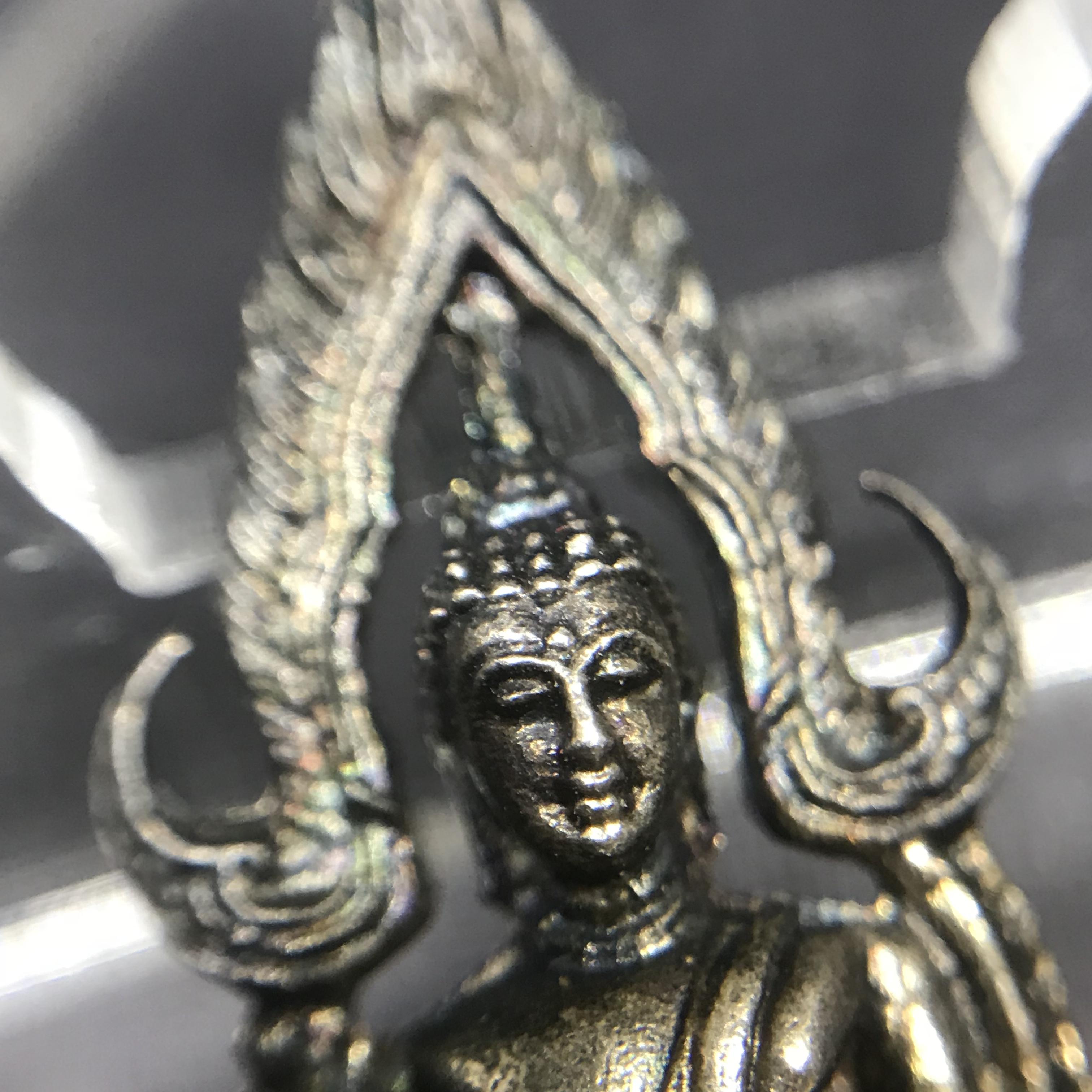 พระกริ่งพระพุทธชินราช ภปร. กองทัพภาคที่3 ปี2517 เนื้อเงินหายาก(ในหลวง ร.9 เสด็จเททอง)