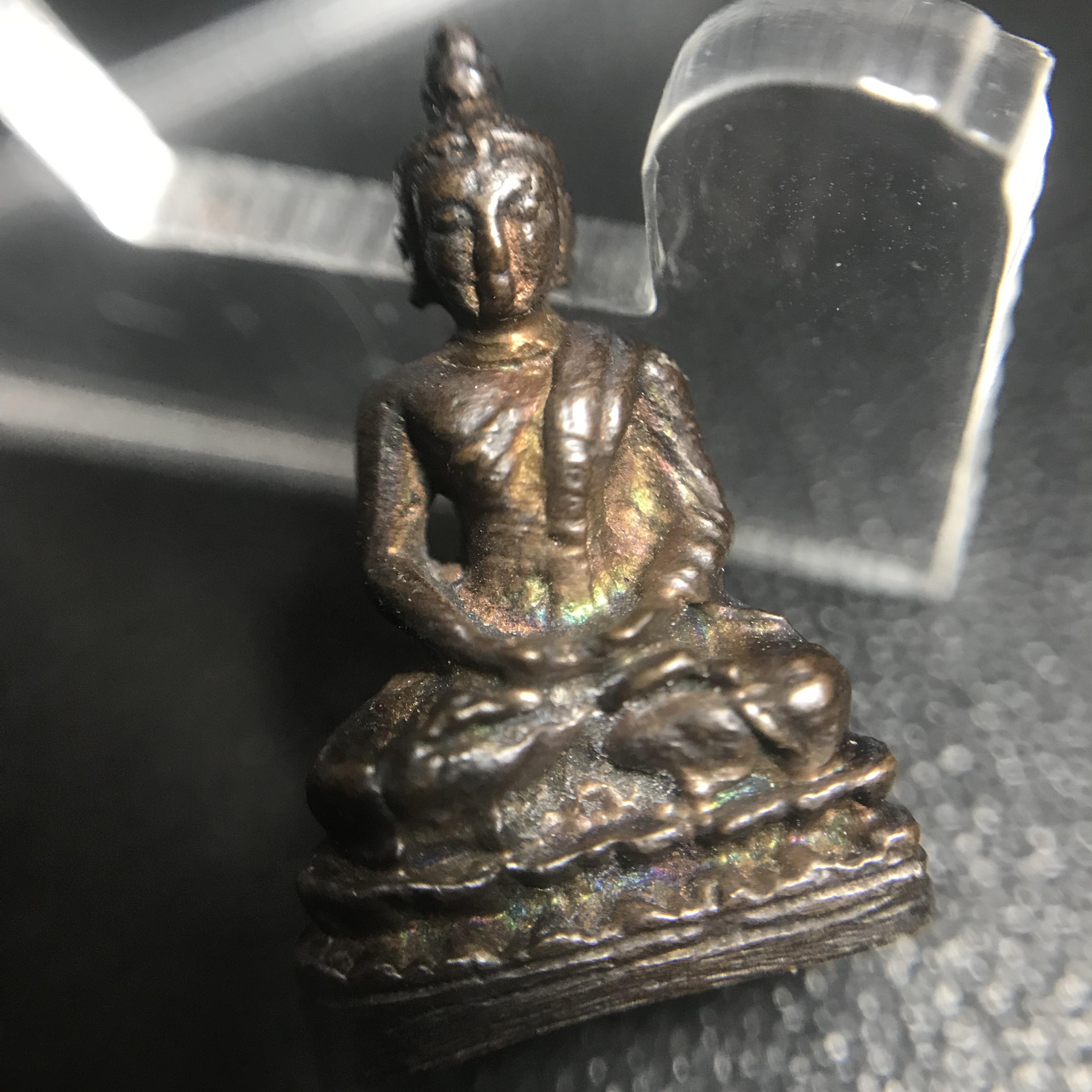 พระกริ่ง-พระชัยวัฒน์นิรันตราย สมโภชครบ108ปี วัดราชประดิษฐ์ ปี2515(ในหลวง ร.9 เสด็จเททอง)(1ใน999 องค์)