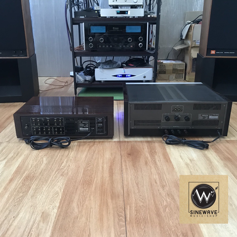 ฝากขาย Pre + Power ยี่ห้อ Denon รุ่น PRA-2000 + POA-3000 (Made in Japan)
