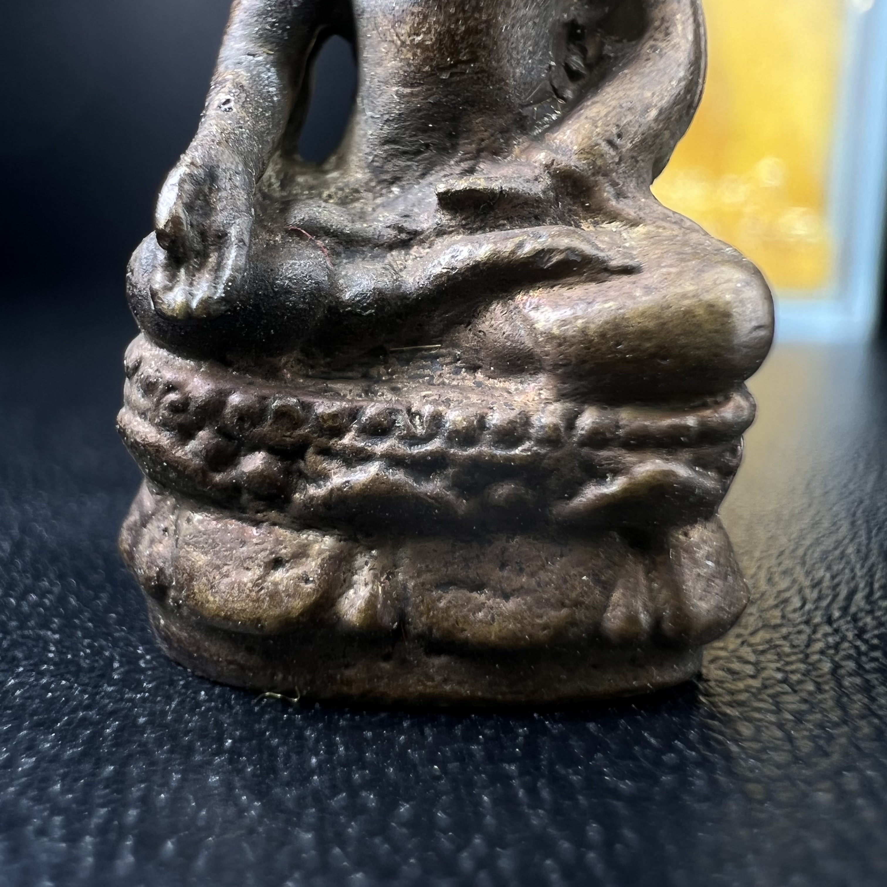 พระกริ่งไพรีพินาศ วัดบวรนิเวศ ปี2530 เนื้อทองผสม ที่ระลึกครบรอบ30ปี ธนาคารทหารไทย (มีส่วนผสมของชนวนเก่าของไพรีพินาศรุ่นแรก)อานุภาพยิ่งใหญ่ กำราบศัตรูพ่ายสิ้น พระไพรีพินาศ