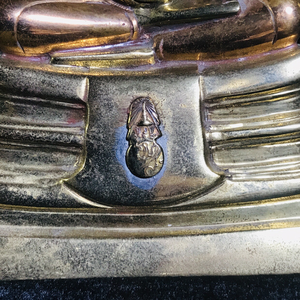 พระบูชาพระพุทธโสธร ภปร. รุ่นย้อนยุค ปี2539 กาญจนาภิเษกครองราชสมบัติครบ 50ปี หน้าตัก3นิ้ว เนื้อสามกษัตริย์ หมายเลข00718