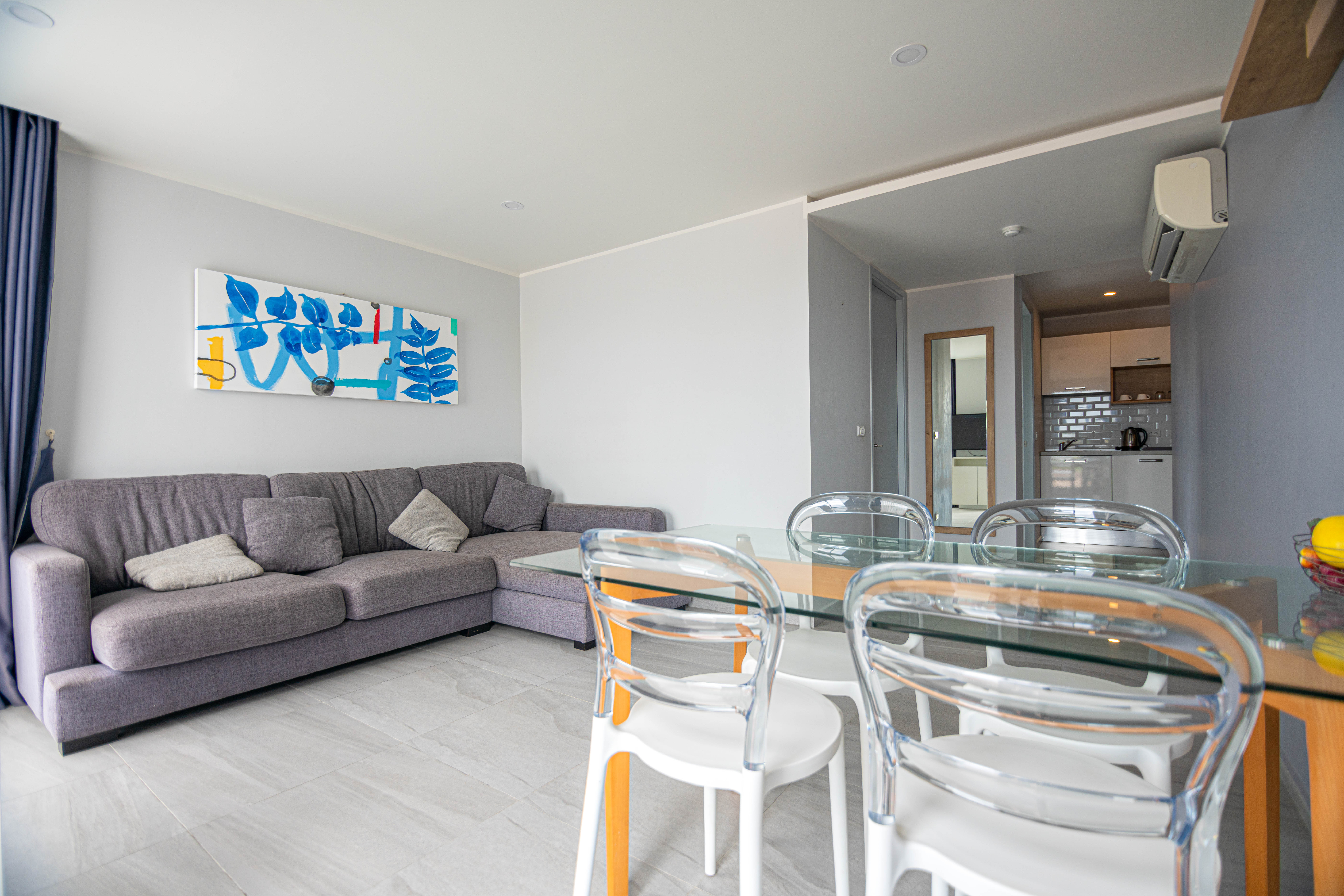 For Rent : Condo in Chalong area Tower II, 1 Bedroom 1 Bathroom, 4th flr.