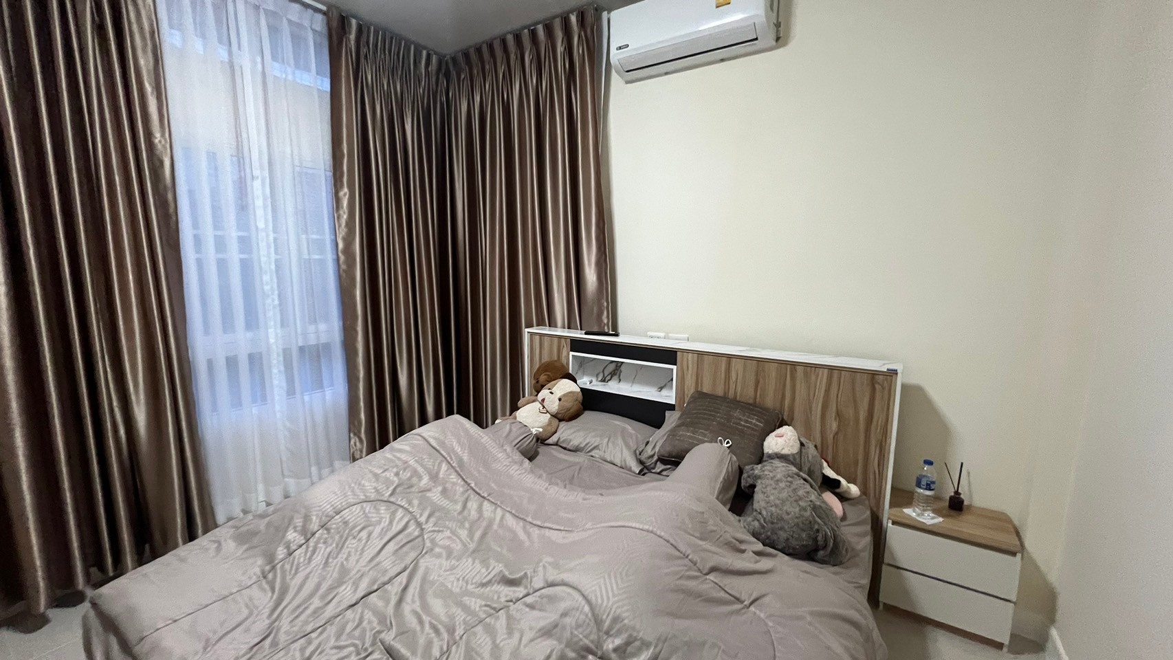 For Rent : Wichit, One-story semi-detached house, 3 bedrooms 2 bathrooms