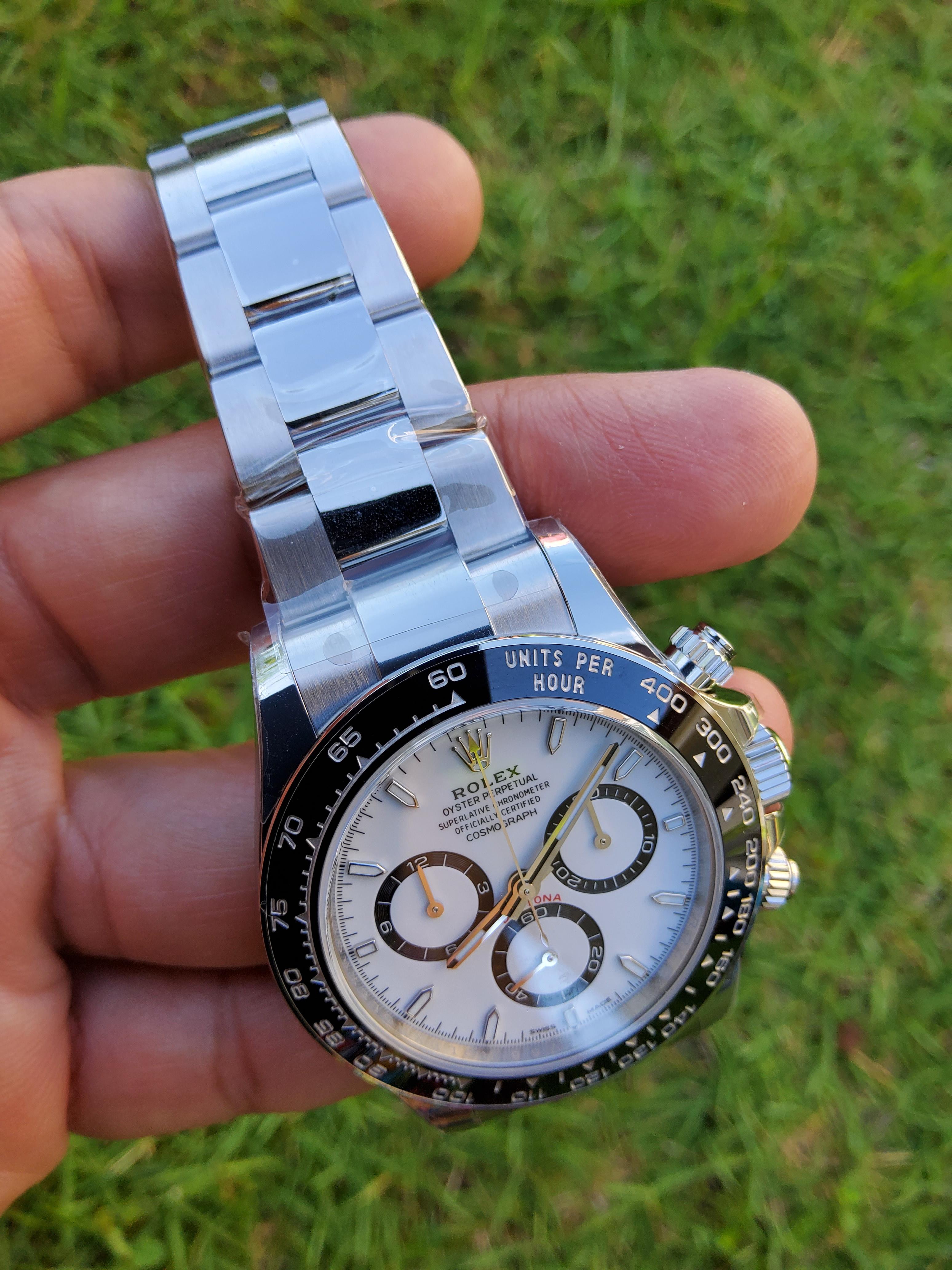 ROLEX DAYTONA CERAMIC 126500 CLONED ROLEX 4131 MOVEMENT
