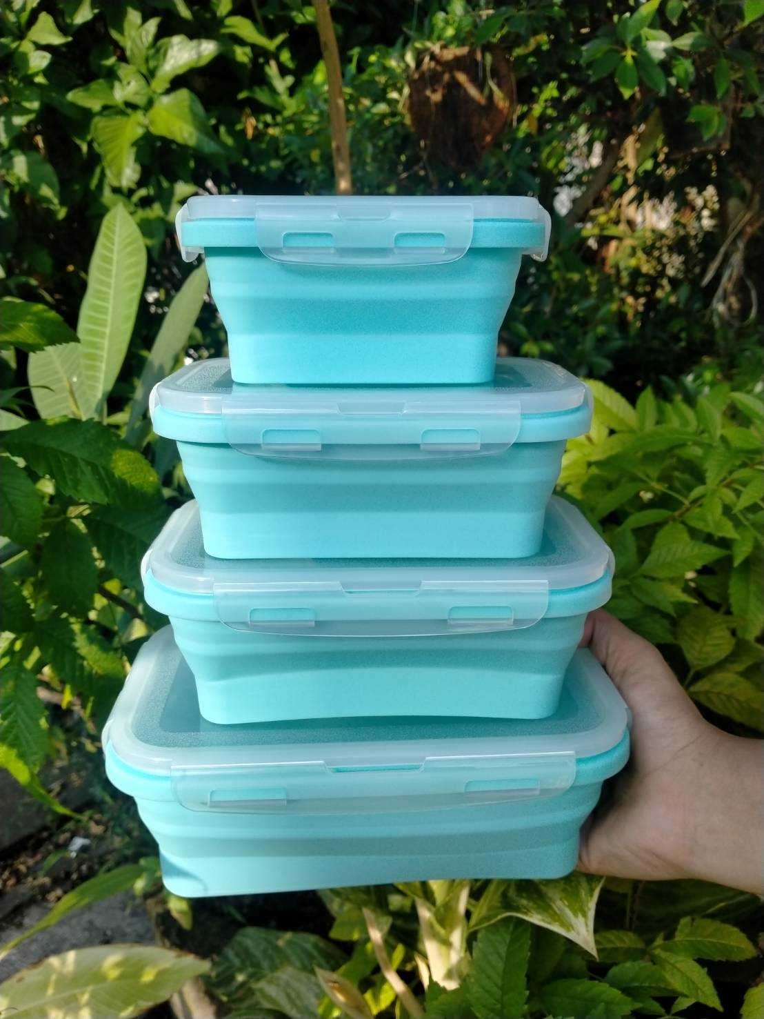 กล่องอาหาร set4ชิ้น