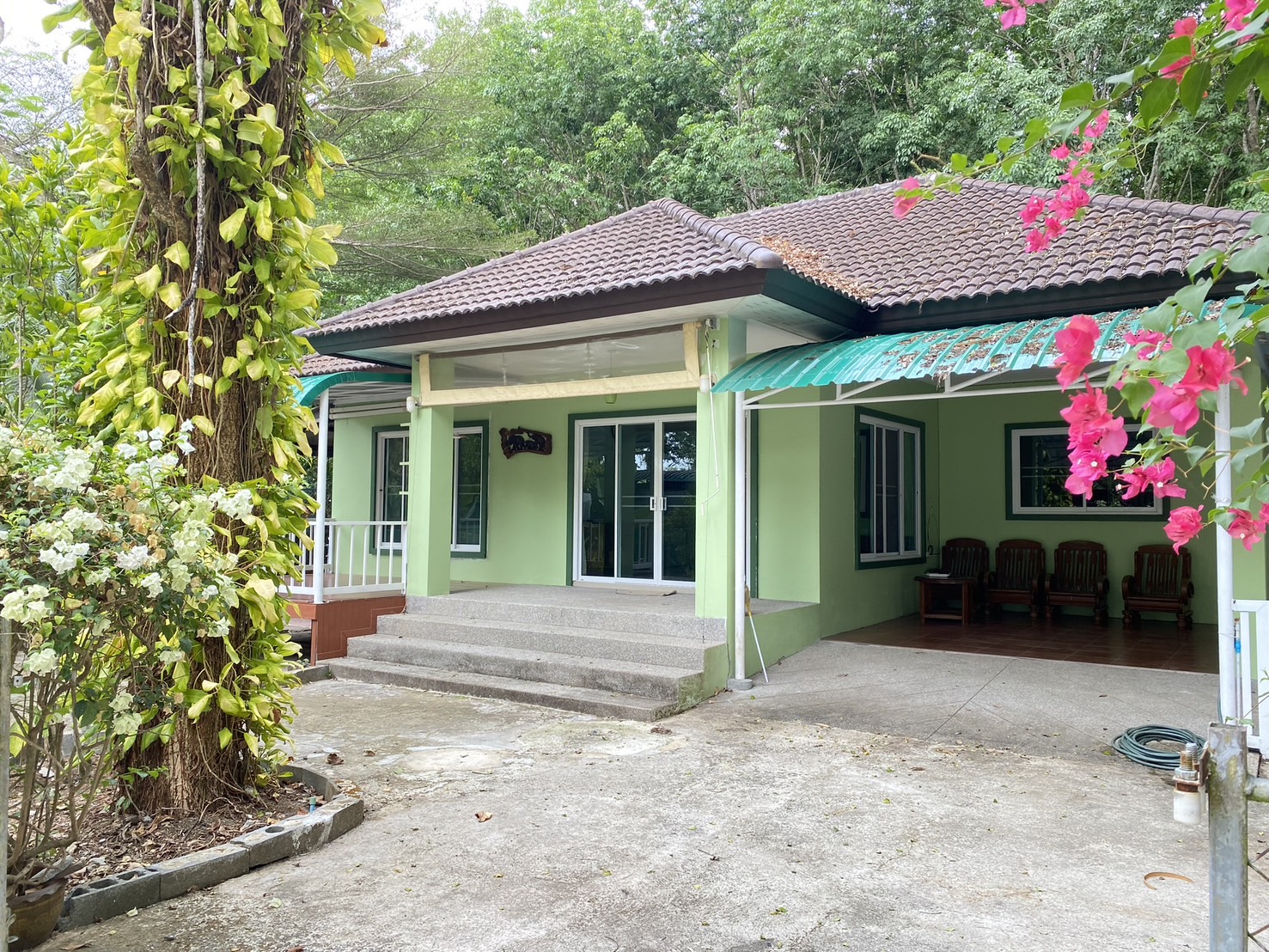 For Rent : Thalang, One-Story Detached House @Manik, 2 Bedrooms 2 Bathrooms