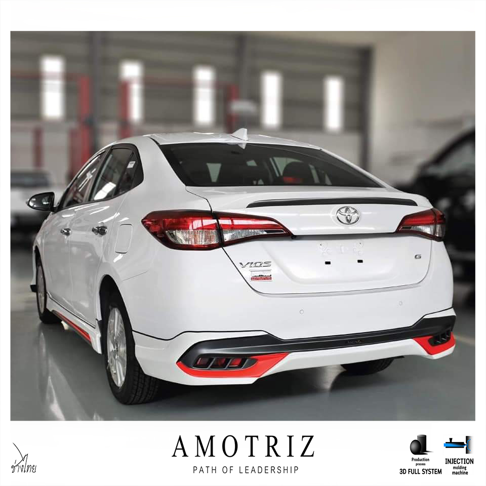Toyota Yaris Ativ sedan & hatchback front bumper bodykits by Amotriz