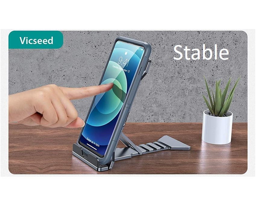 แท่นวางมือถือขนาดกระทัดรัดสำหรับพกพาในกระเป๋าคละสี (mobile phone holder)พร้อมส่ง