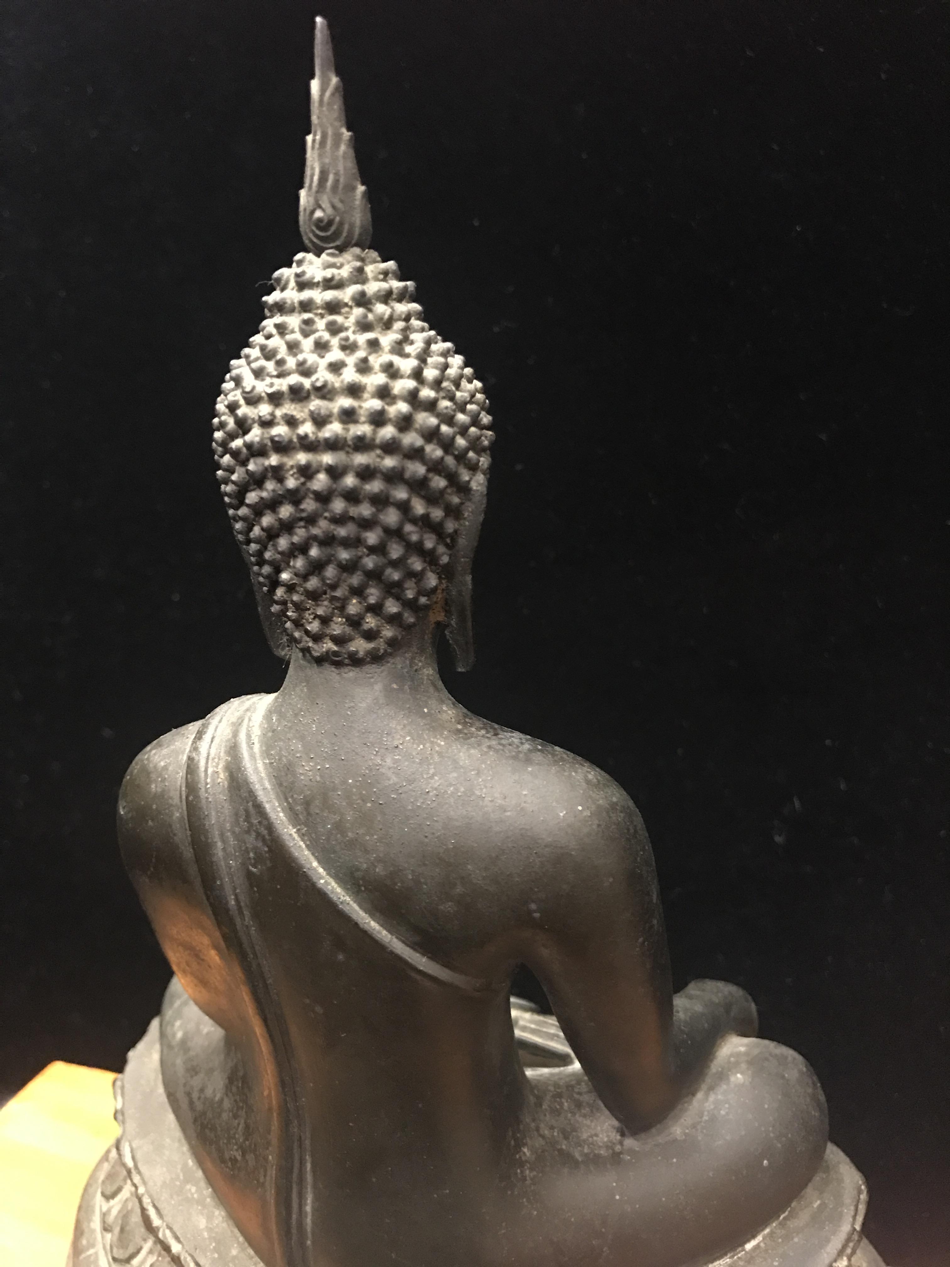 พระพุทธรูปบูชา ภปร วัดบวรนิเวศวิหาร ปี2508 บล็อกสามขา หน้าตัก5นิ้ว(ที่สุดของพระบูชา ภปร วัดบวร)