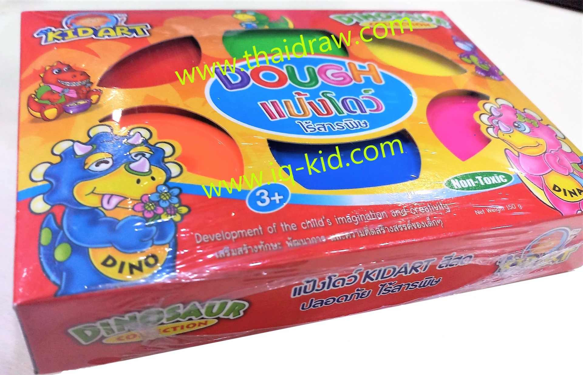 ชุดแป้งโดว์ 150 กรัม (6 สี) KID ART