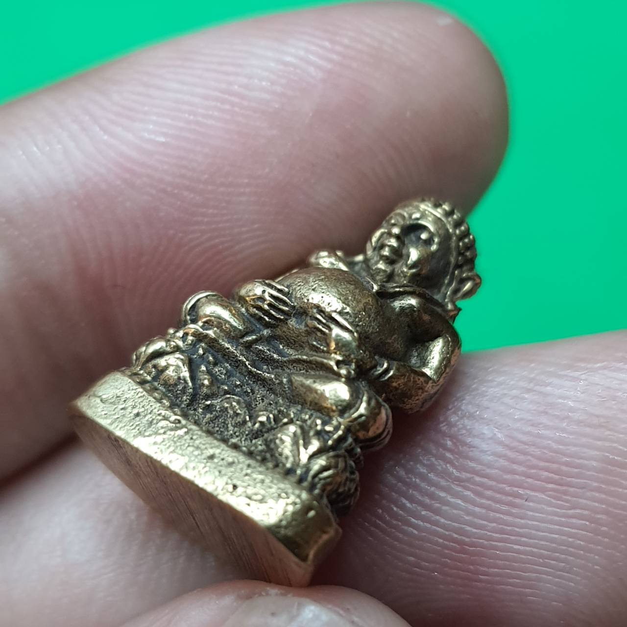 พระเครื่อง พระสังกัจจายน์ เนื้อทองเหลือง ประมาณ 2ซม พระสังกระจาย ของแท้ พระสังกัจจายน์ พระสังกะจาย พระสังกจาย