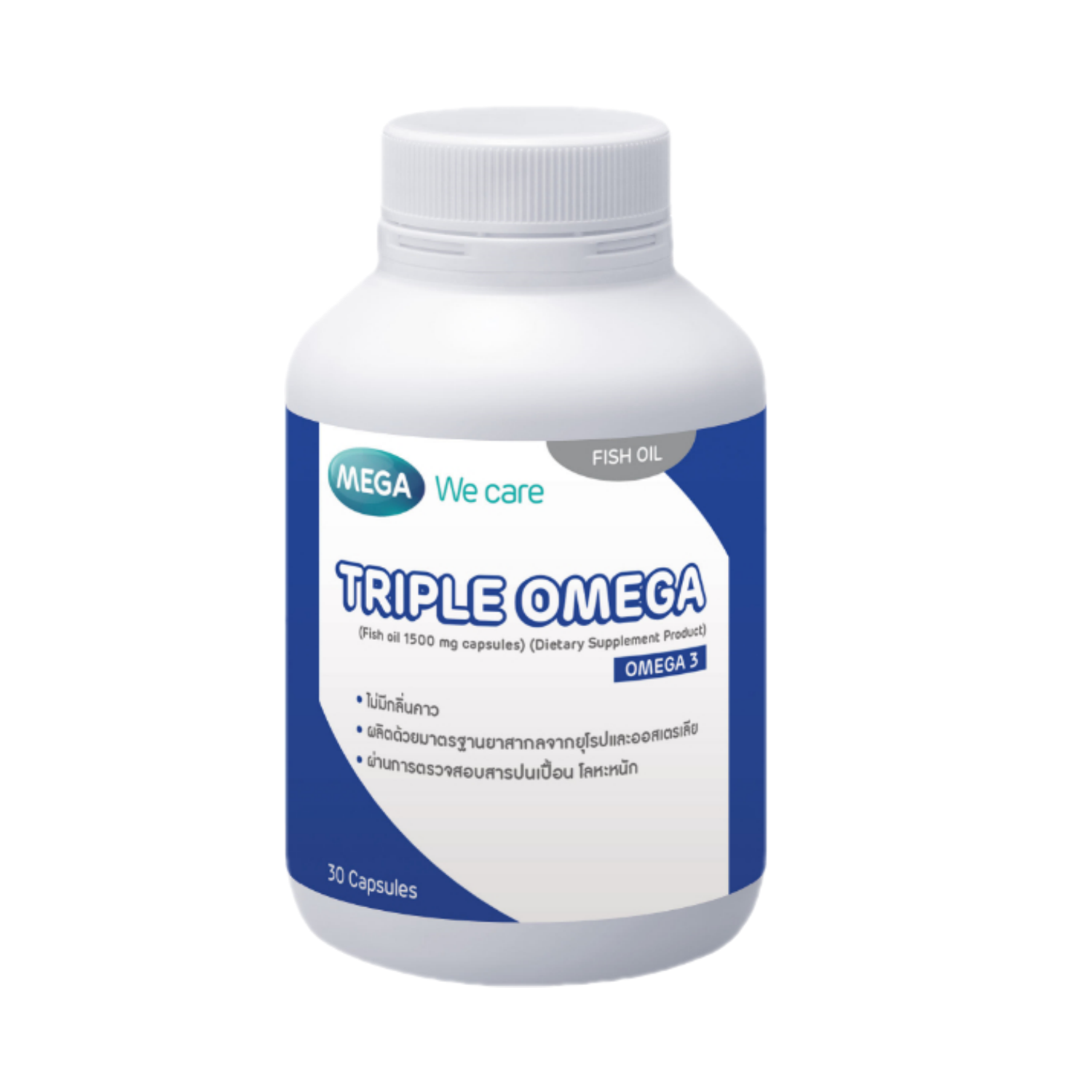 Mega We Care Triple omega fish oil 30's
